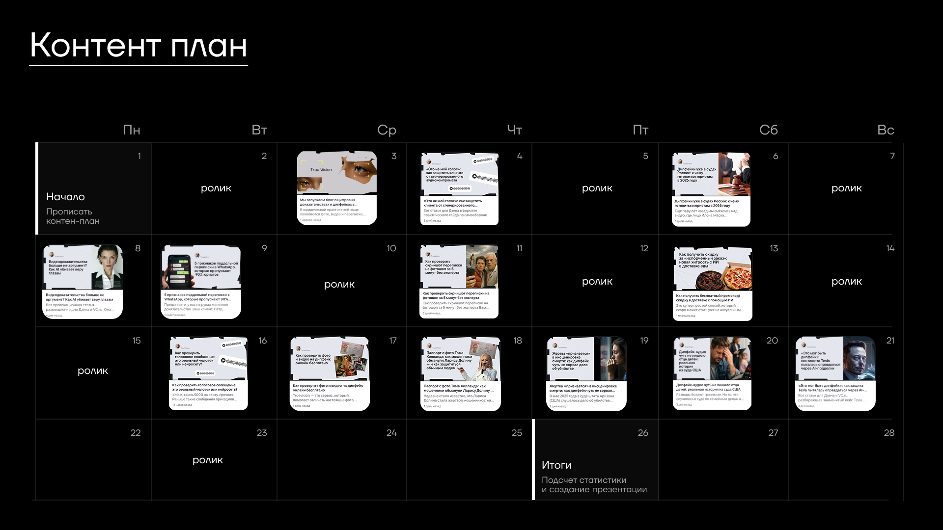 Продвижение и упаковка сервиса «TrueVision» — Изображение №14 — Интерфейсы, Брендинг на Dprofile