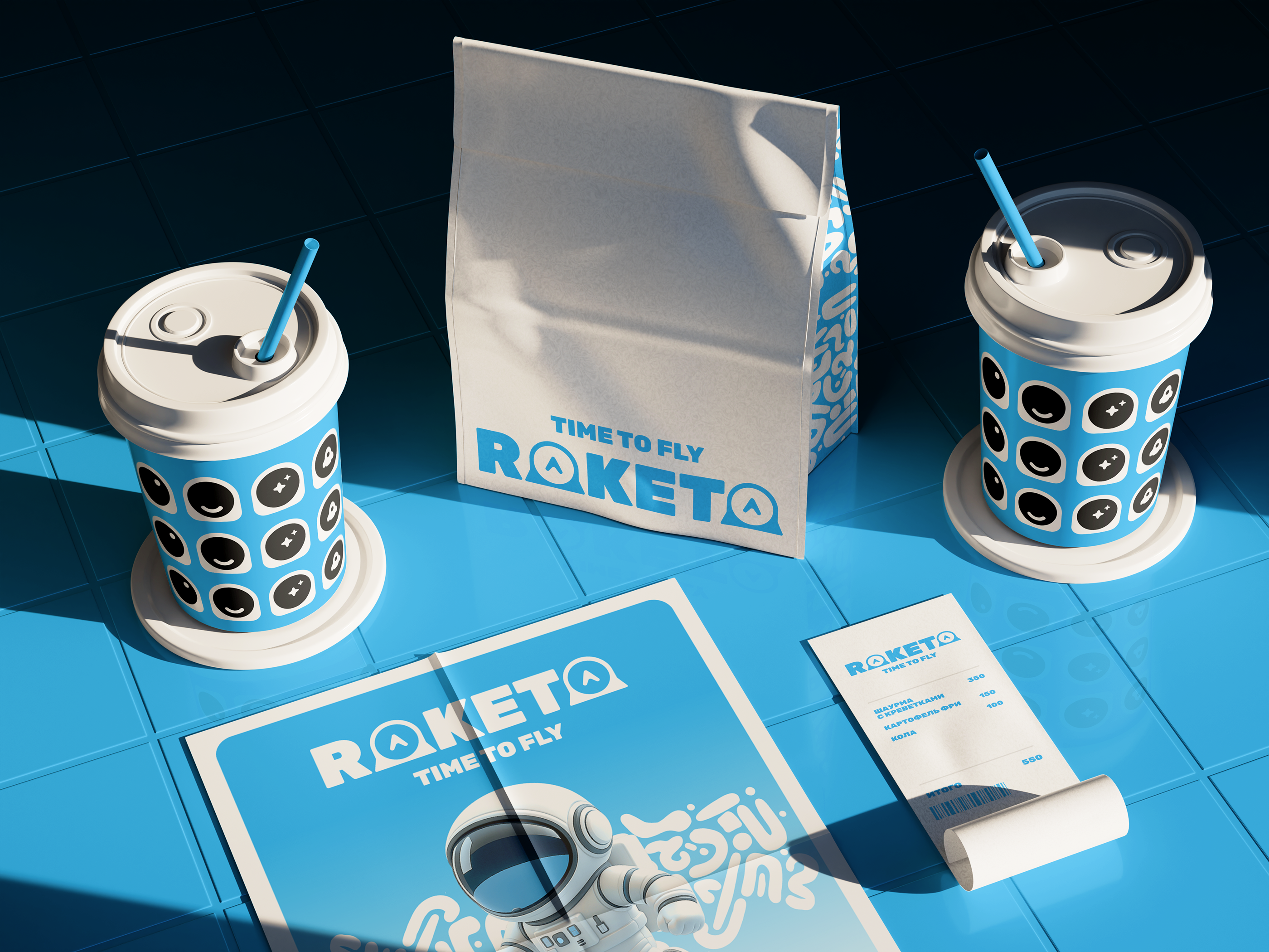 Франшиза шаурмы нового поколения Raketa – Time to Fly — Изображение №6 — Брендинг на Dprofile