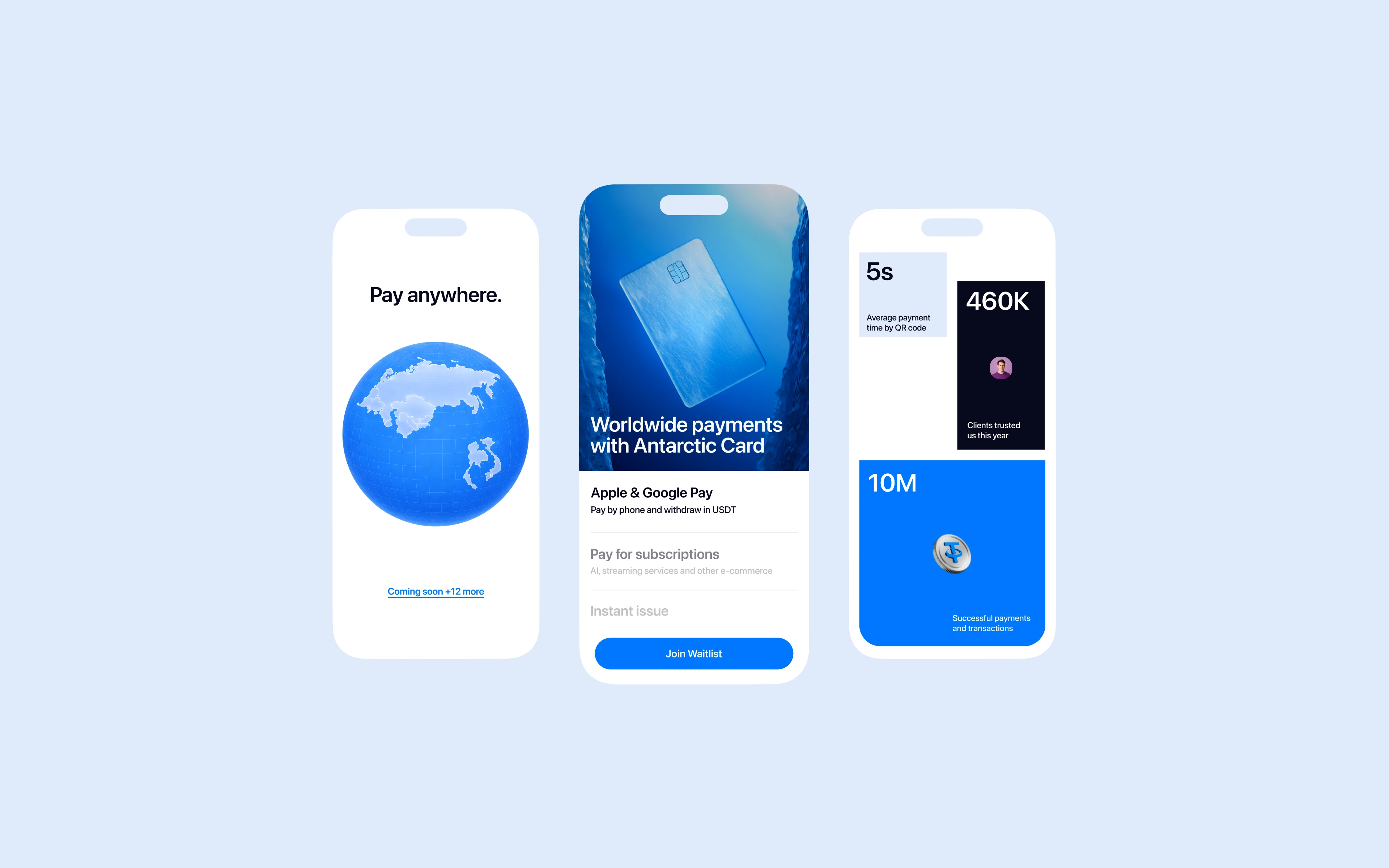 Antarctic Wallet — Изображение №8 — Интерфейсы на Dprofile