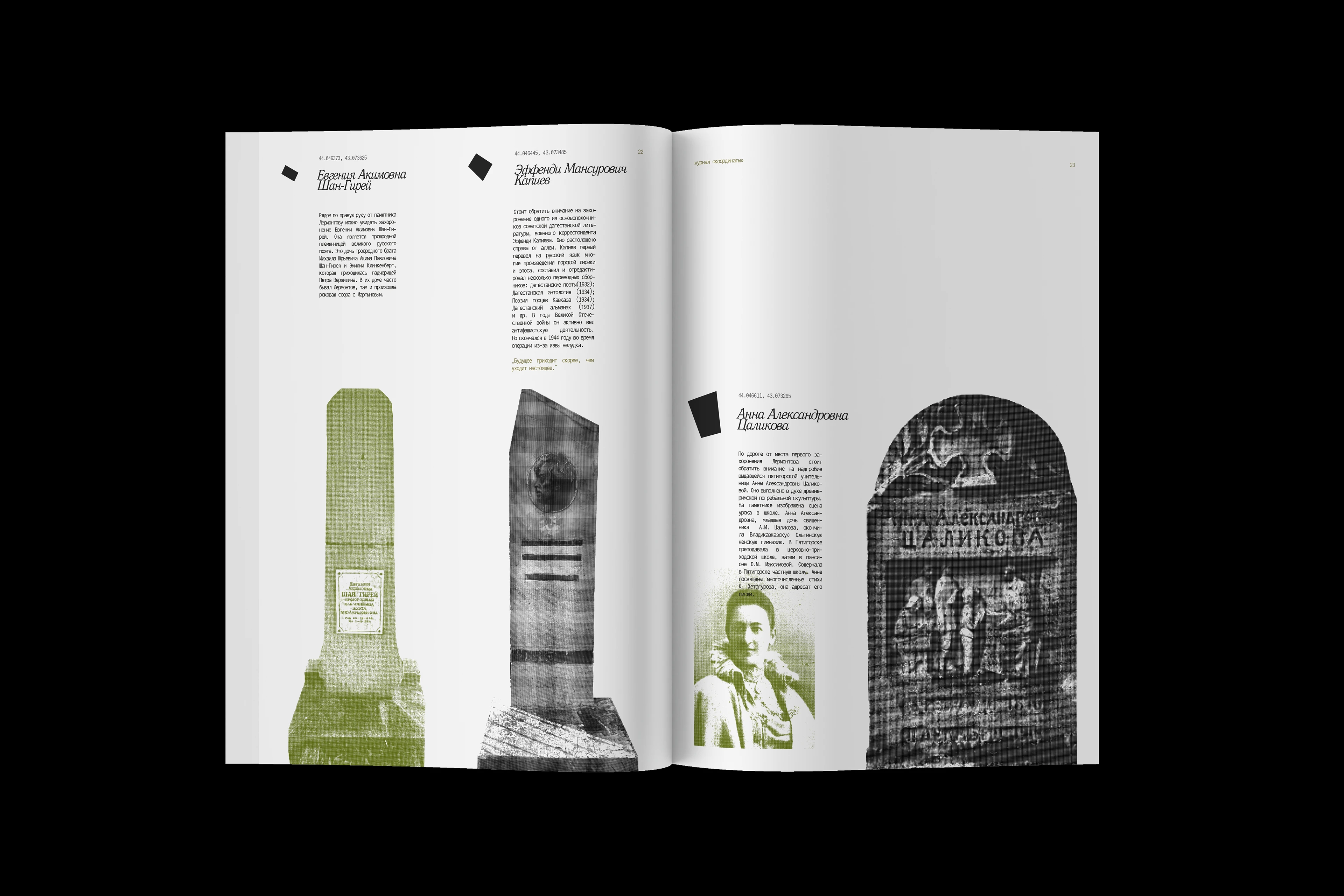 Журнал про Пятигорский Некрополь — Изображение №15 — Графика на Dprofile