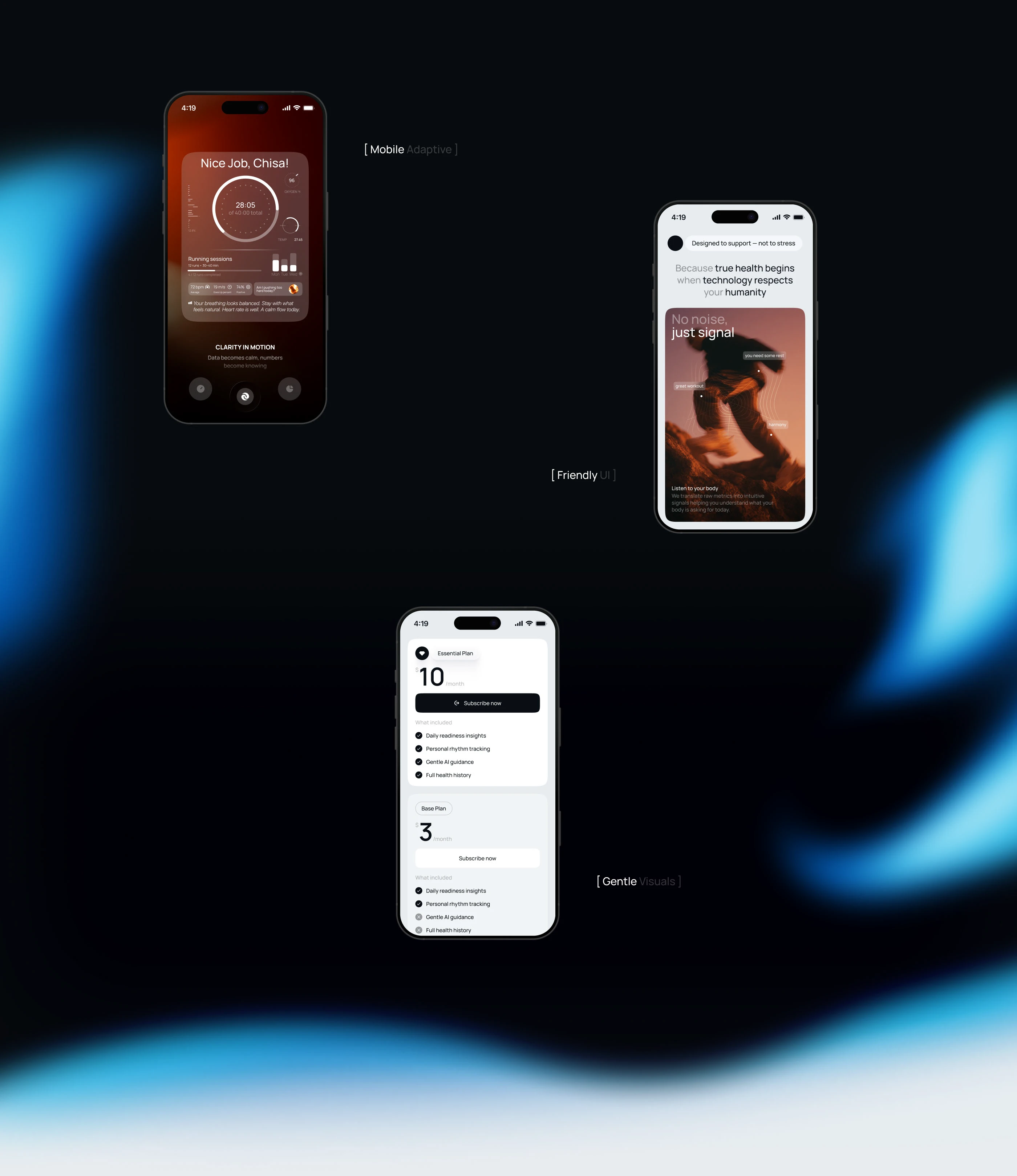 CuraMotion™ — Изображение №3 — Интерфейсы на Dprofile