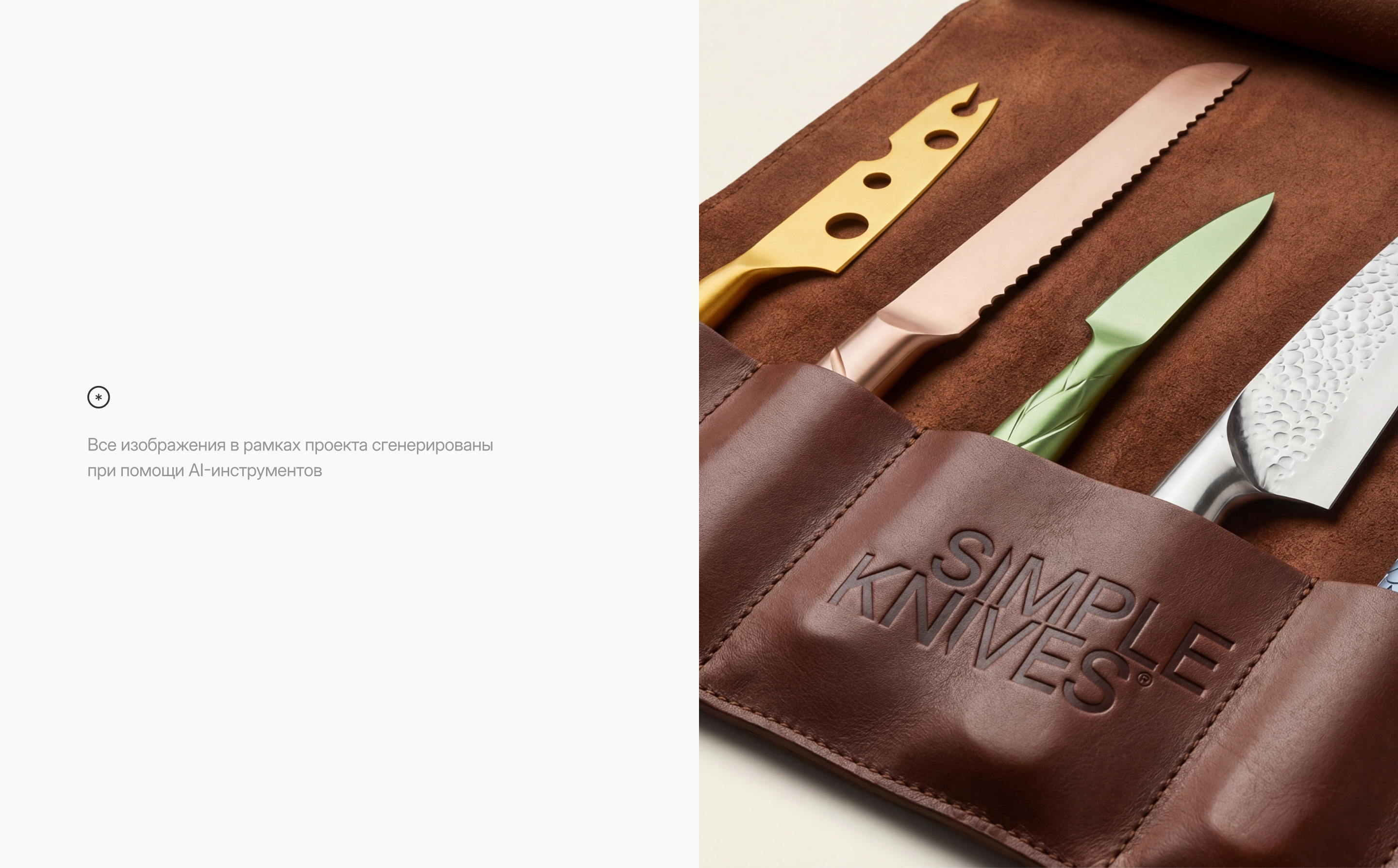 Simple Knives / Коллекция ножей — Изображение №16 — Маркетинг, Нейро на Dprofile