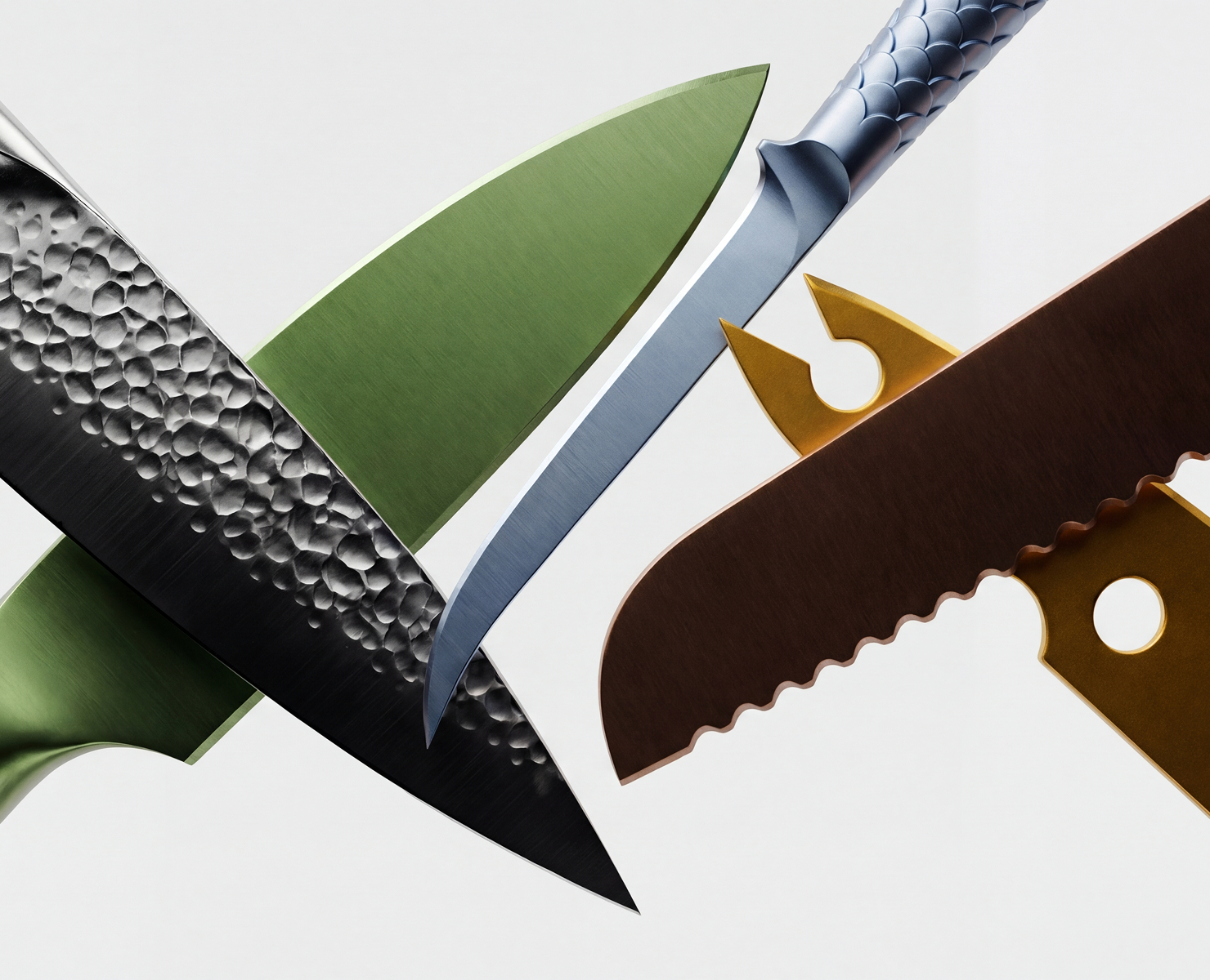 Simple Knives / Коллекция ножей — Маркетинг, Нейро на Dprofile