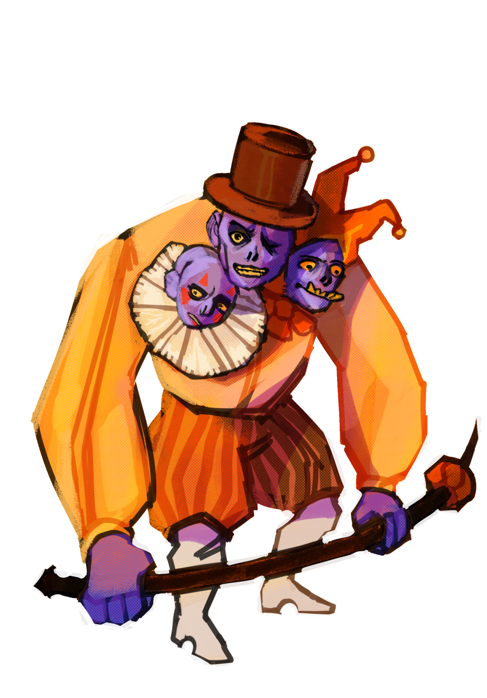 Иллюстрации для комедийного фэнтэзи шоу — Изображение №13 — Иллюстрация на Dprofile