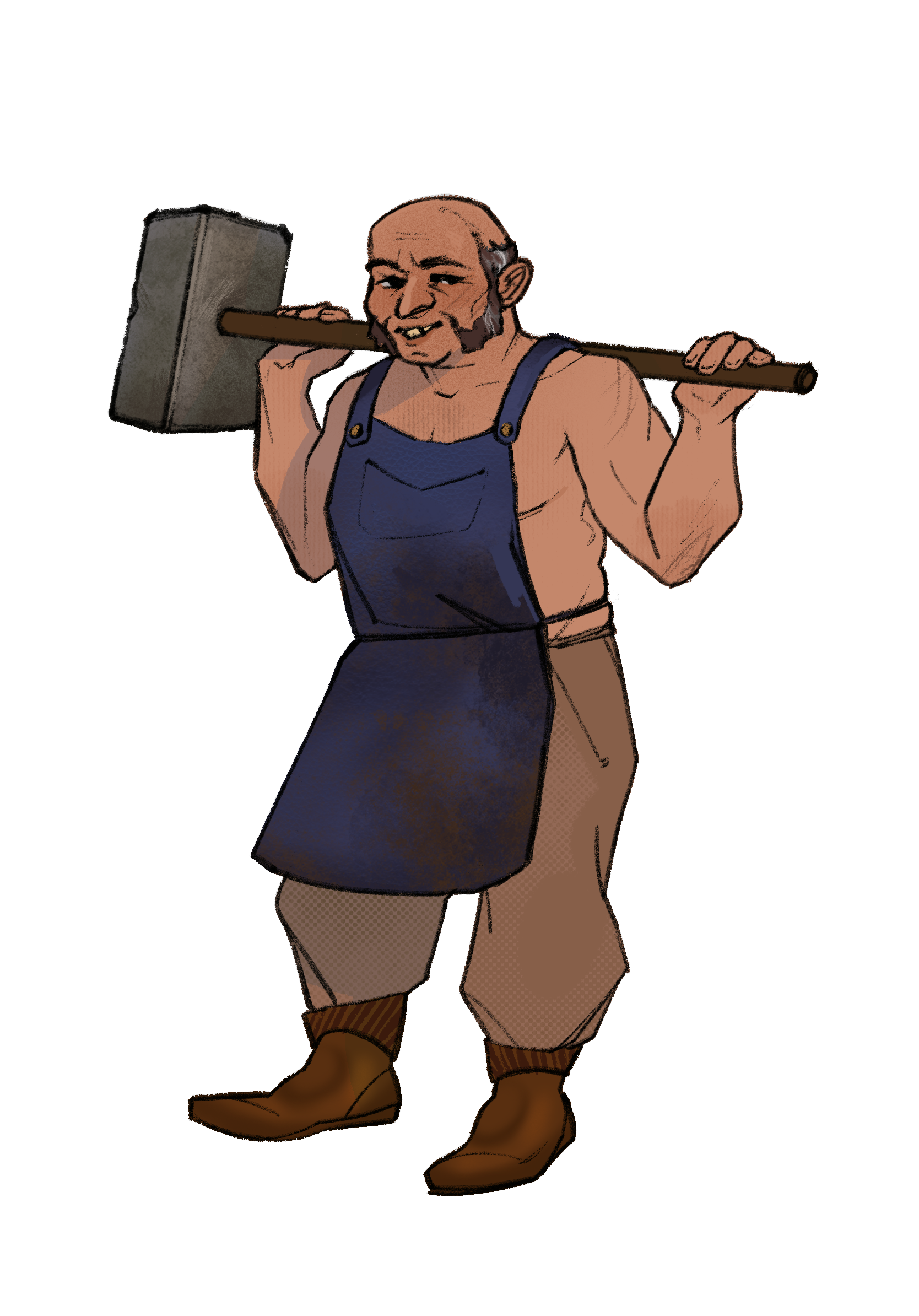 Иллюстрации для комедийного фэнтэзи шоу — Изображение №22 — Иллюстрация на Dprofile