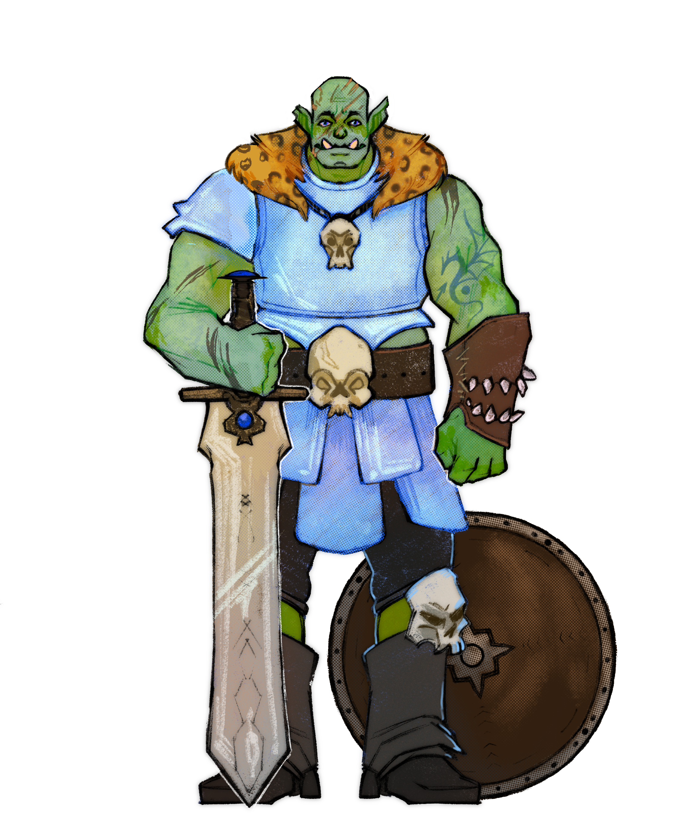 Иллюстрации для комедийного фэнтэзи шоу — Изображение №12 — Иллюстрация на Dprofile