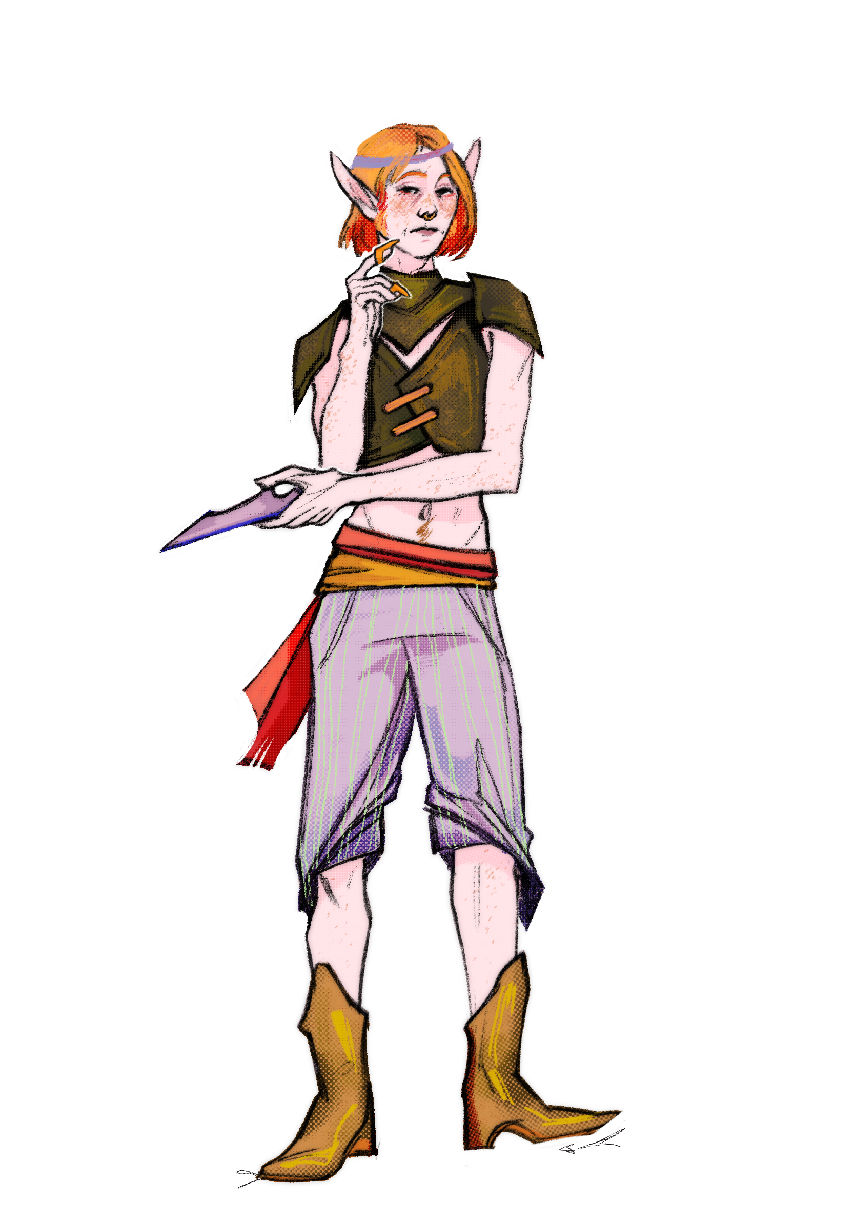 Иллюстрации для комедийного фэнтэзи шоу — Изображение №7 — Иллюстрация на Dprofile