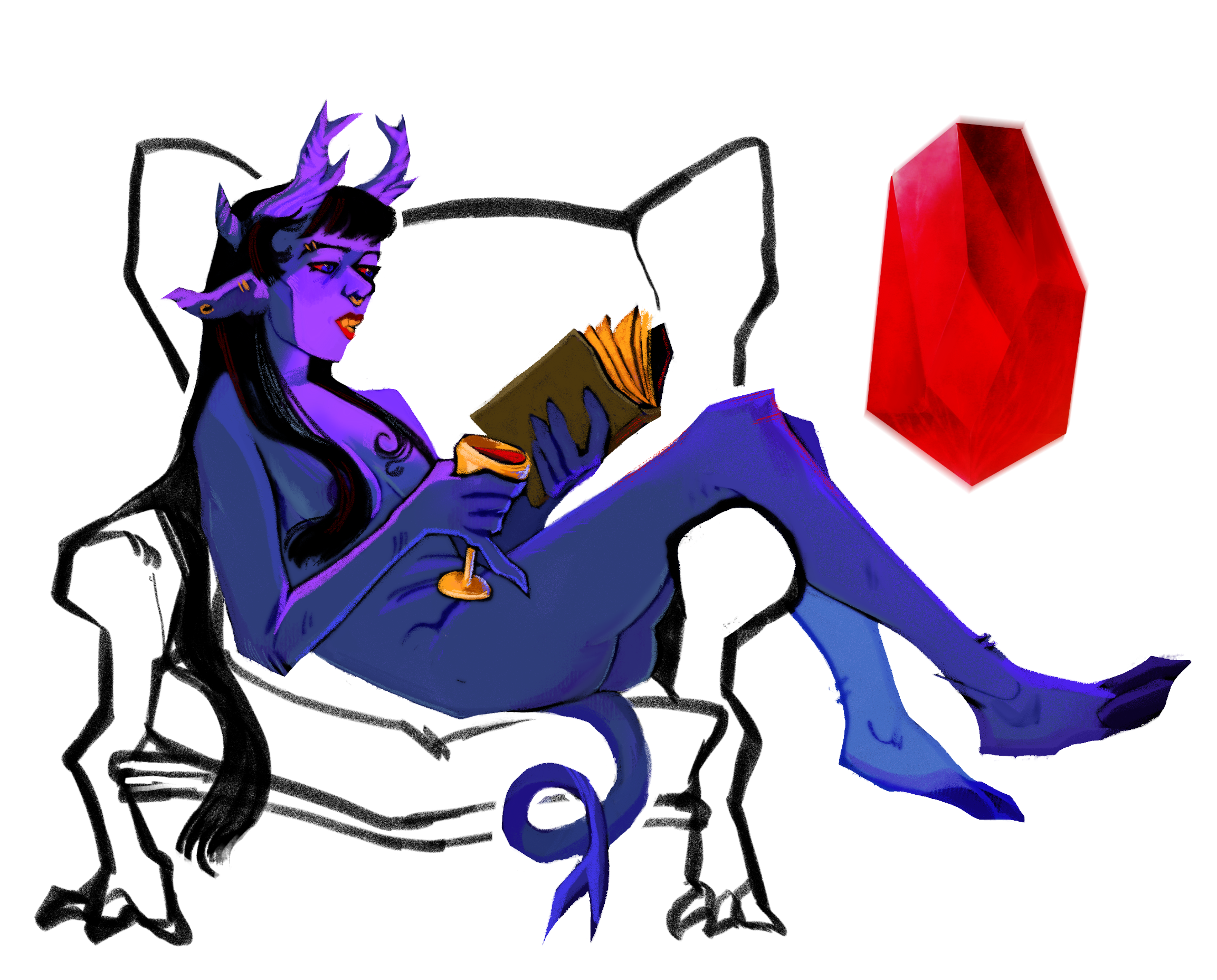 Иллюстрации для комедийного фэнтэзи шоу — Изображение №26 — Иллюстрация на Dprofile