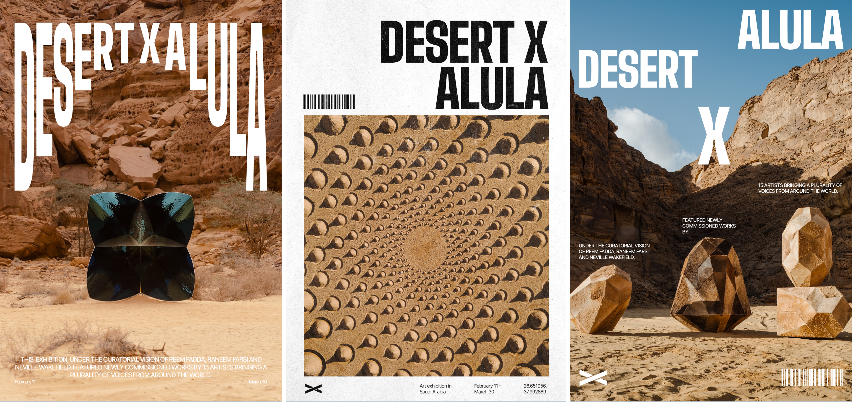 DESERT X ALULA | Festival Landing | UI — Изображение №7 — Интерфейсы, Графика на Dprofile