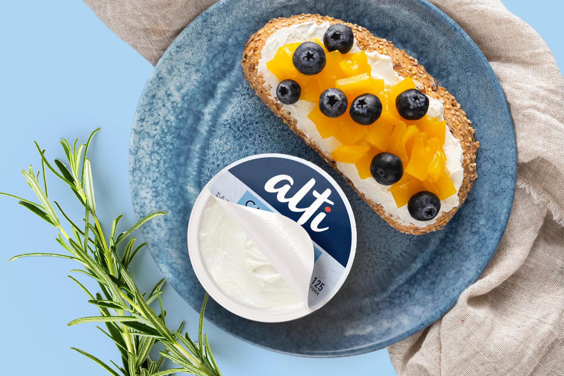 Alti Brie & Camembert creme cheese. Packaging design — Изображение №3 — Брендинг, Графика на Dprofile