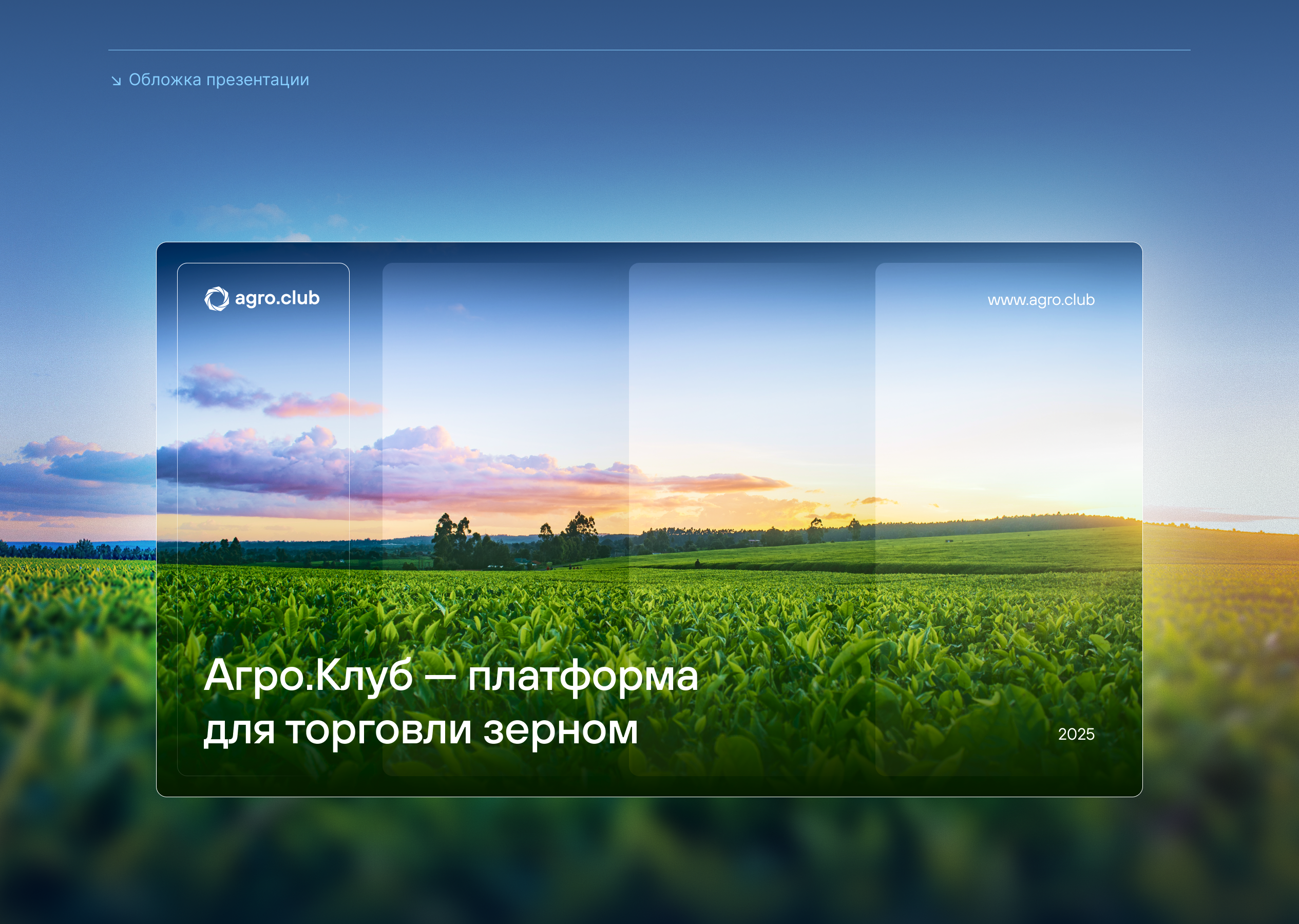 Agro.Club | Презентация компании — Изображение №2 — Графика, Маркетинг на Dprofile