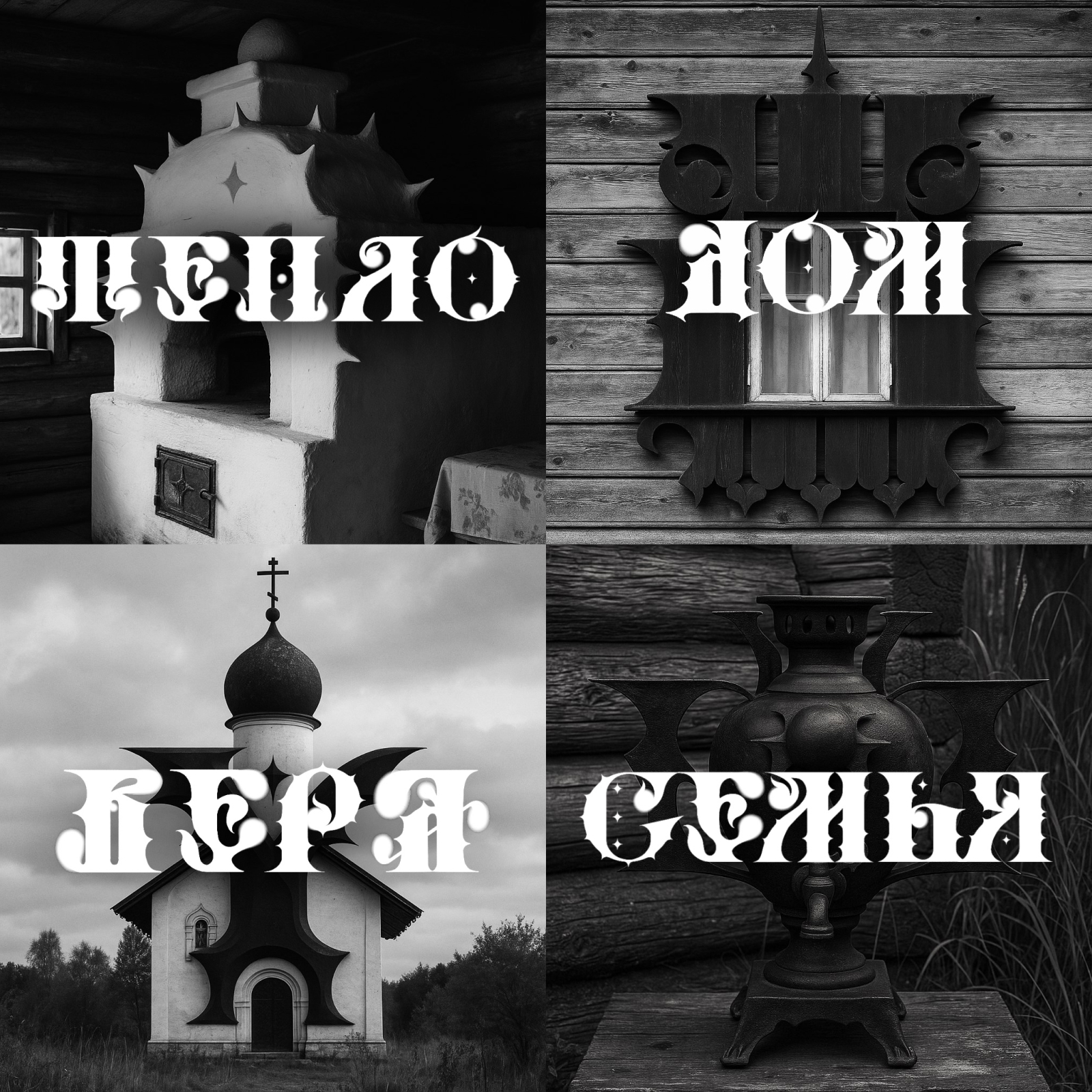 буквальный челлендж | русская готика — Изображение №12 — Иллюстрация, Графика на Dprofile