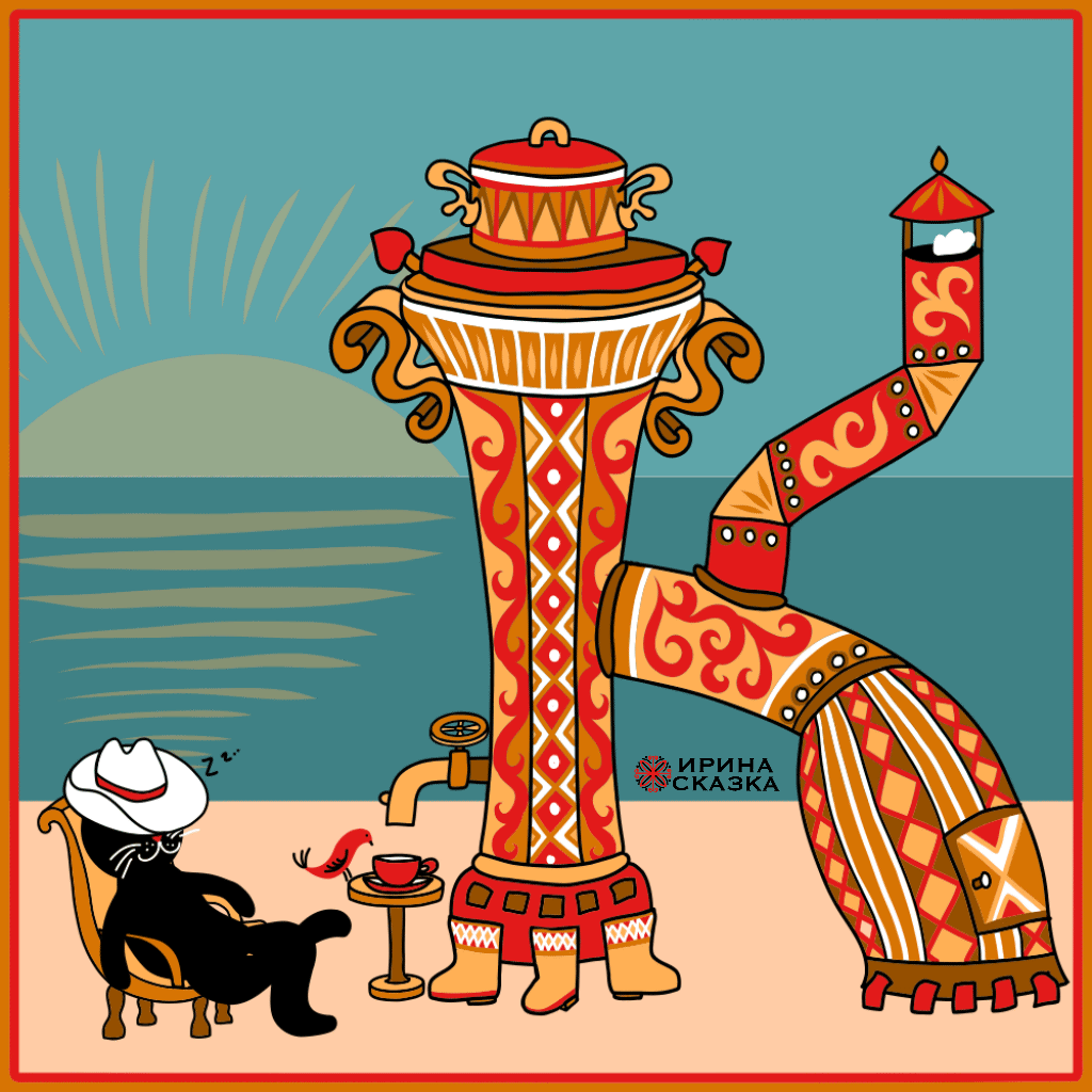 САМОВАРНЫЕ БУКВЫ. Буквальный челлендж 2025. — Изображение №13 — Графика, Анимация на Dprofile