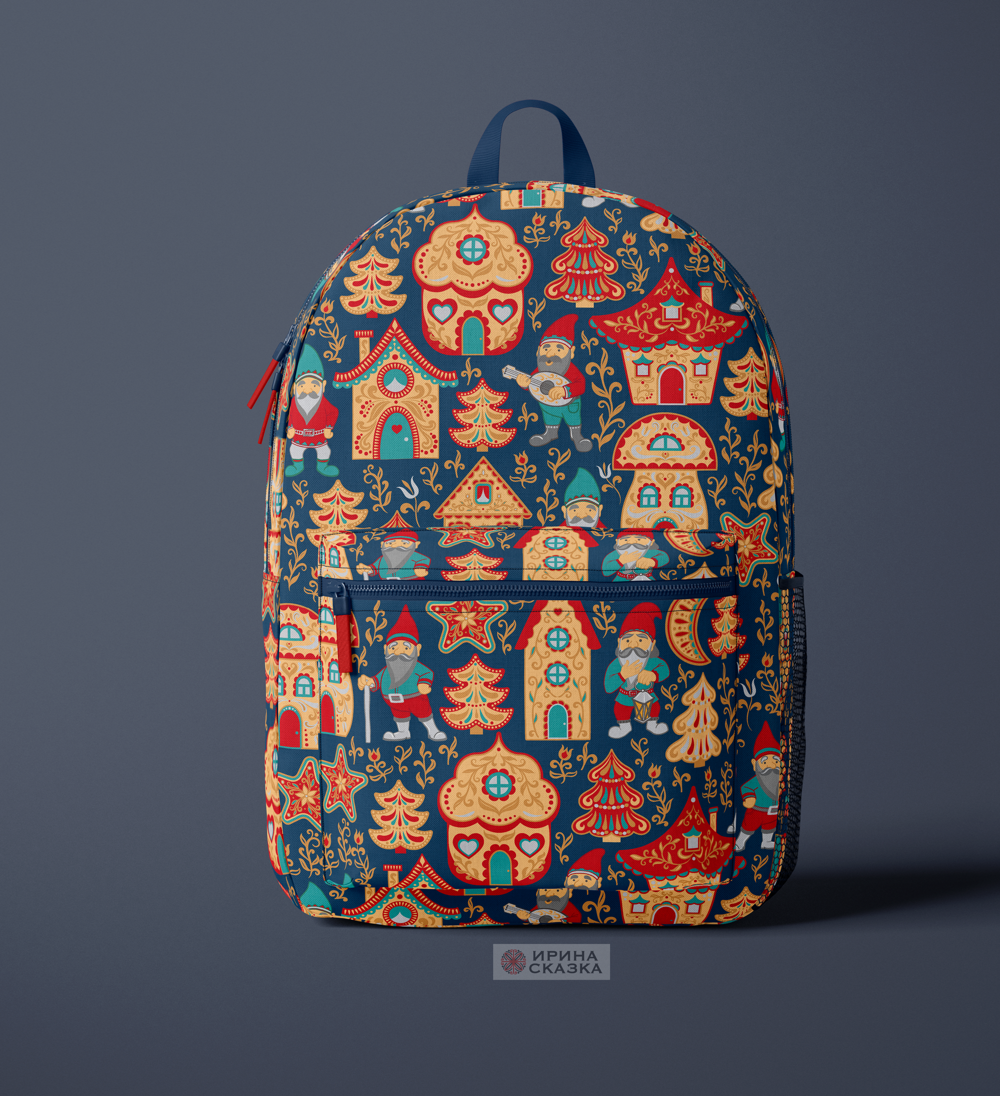 СКАЗОЧНЫЕ ИСТОРИИ. Коллекция бесшовных паттернов — Изображение №16 — Графика на Dprofile