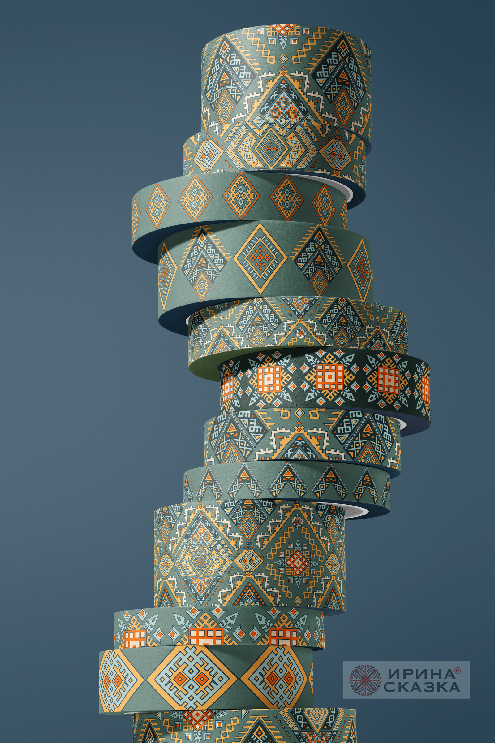 Северные узоры-2 — Изображение №4 — Брендинг, Графика на Dprofile