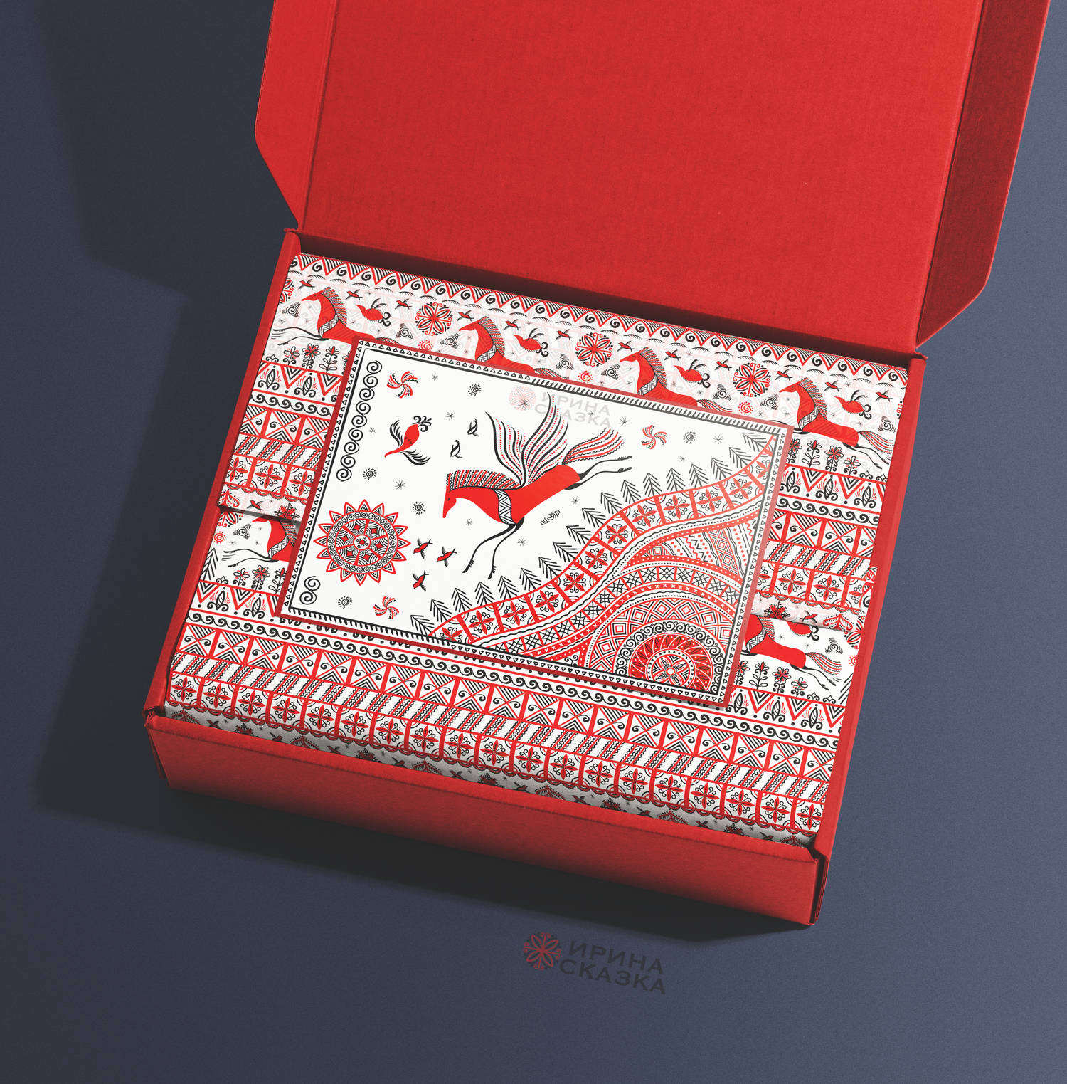 НЕБЕСНЫЙ МЕЗЕНСКИЙ КОНЬ — Изображение №4 — Иллюстрация, Графика на Dprofile