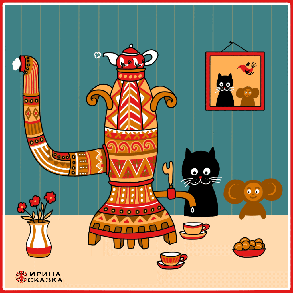 САМОВАРНЫЕ БУКВЫ. Буквальный челлендж 2025. — Изображение №26 — Графика, Анимация на Dprofile