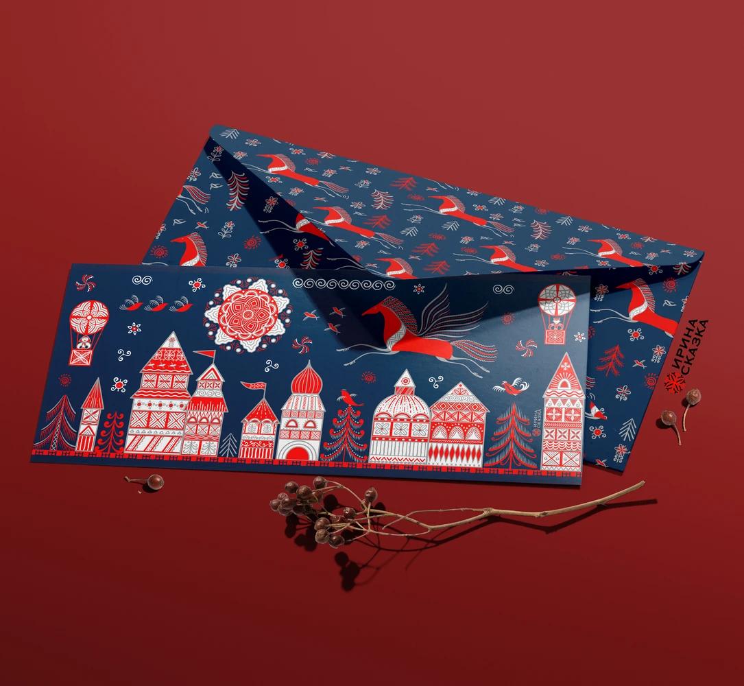 НАБОР ИЛЛЮСТРАЦИЙ «НЕБЕСНЫЙ МЕЗЕНСКИЙ КОНЬ» — Изображение №7 — Брендинг на Dprofile