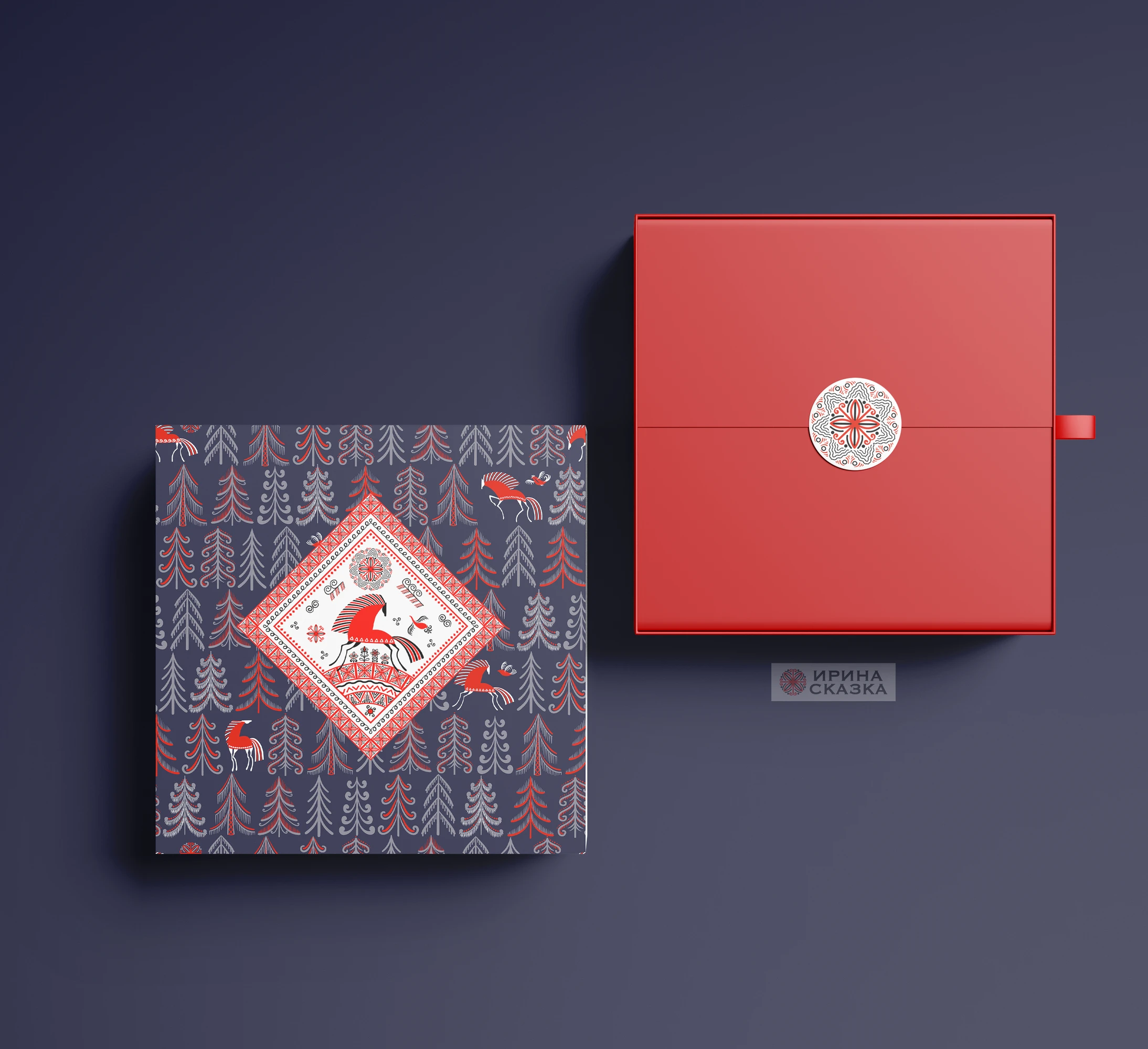 КРАСНЫЙ КОНЬ 2026 — Изображение №2 — Брендинг, Иллюстрация на Dprofile