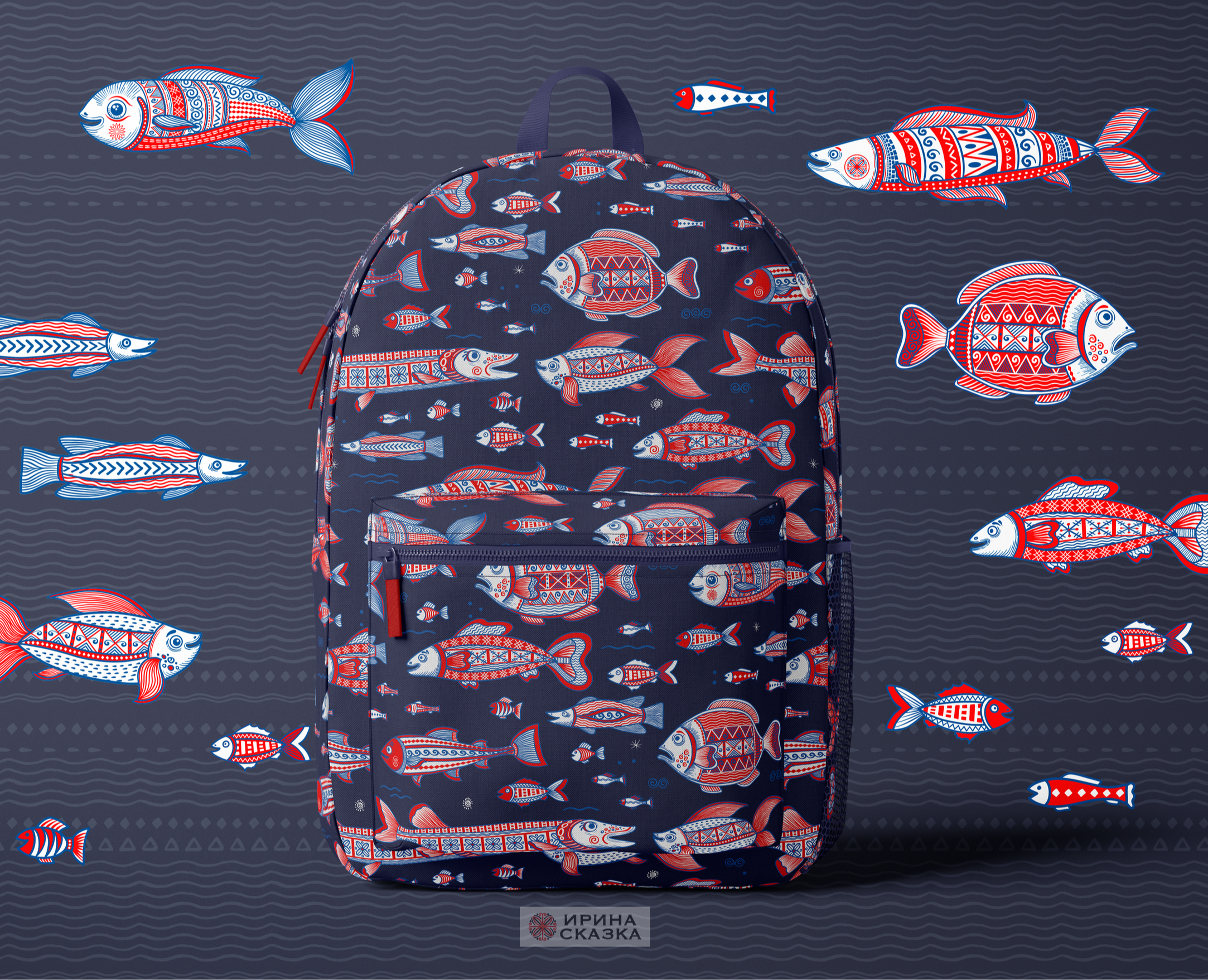 ПОДВОДНЫЙ МИР. Мезенские мотивы на Dprofile