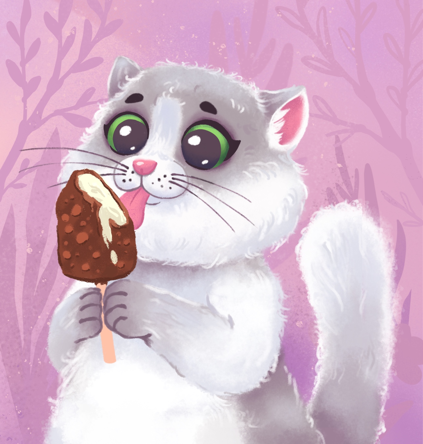 Кошки и люди. Иллюстрация — Изображение №1 — Иллюстрация на Dprofile