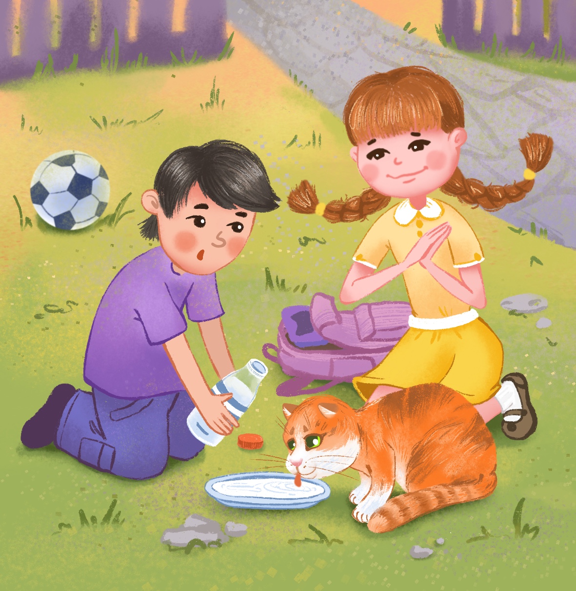 Кошки и люди. Иллюстрация — Изображение №3 — Иллюстрация на Dprofile