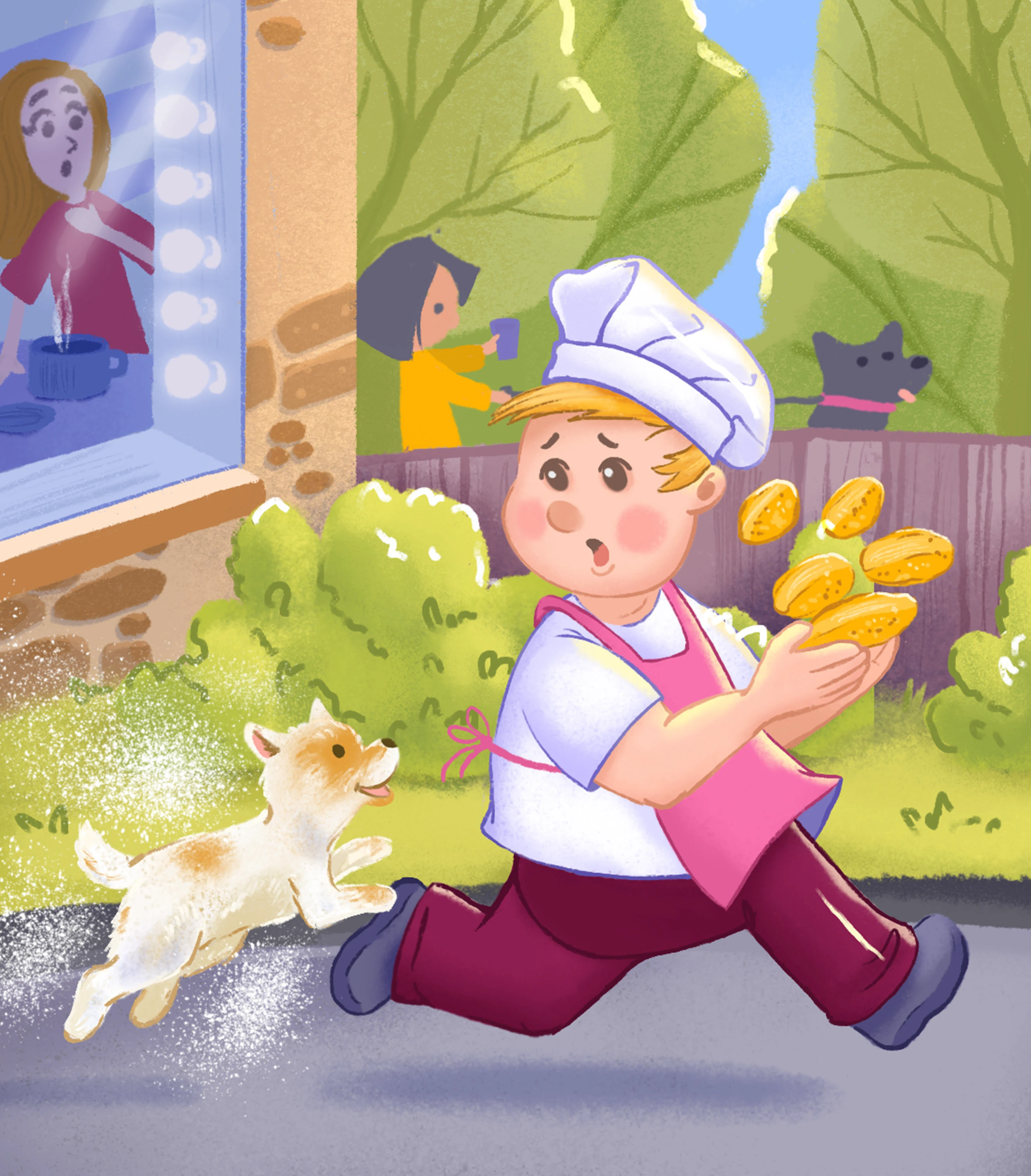 Иллюсстрации с собаками к стихам для детей — Изображение №6 — Иллюстрация на Dprofile