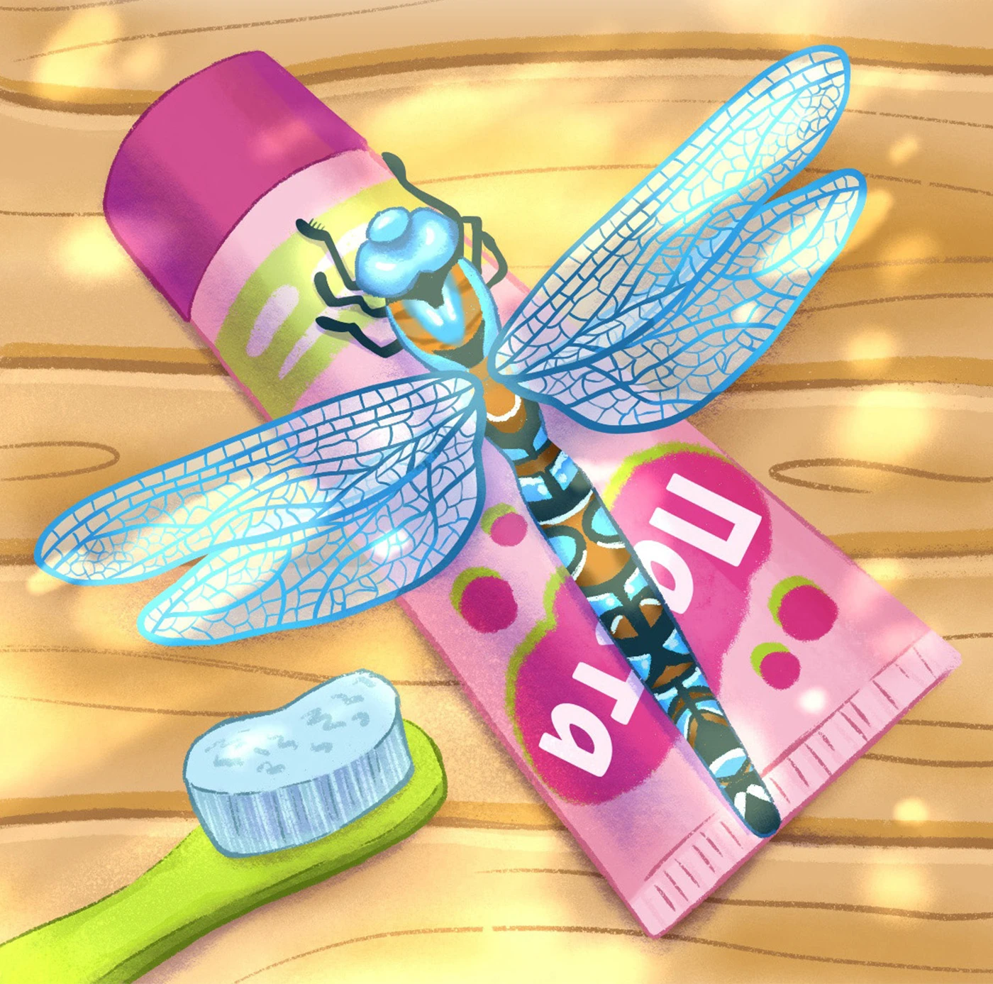 Детская иллюстрация. Детская книга про зубы "Зубные истории" — Изображение №3 — Иллюстрация на Dprofile