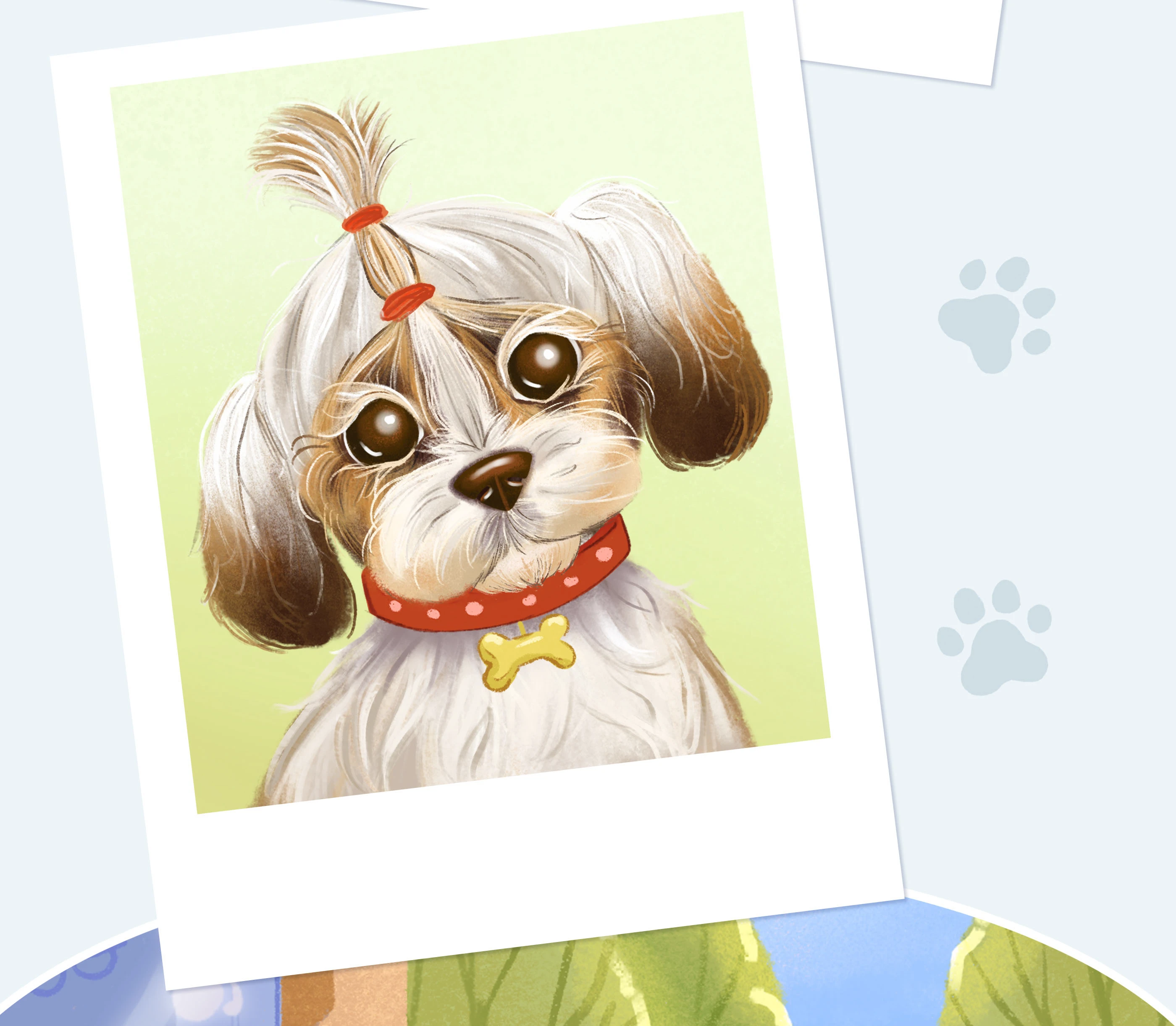 Иллюсстрации с собаками к стихам для детей — Изображение №5 — Иллюстрация на Dprofile