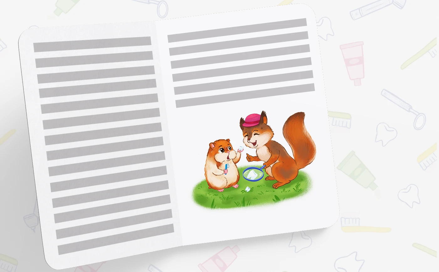 Детская иллюстрация. Детская книга про зубы "Зубные истории" — Изображение №11 — Иллюстрация на Dprofile