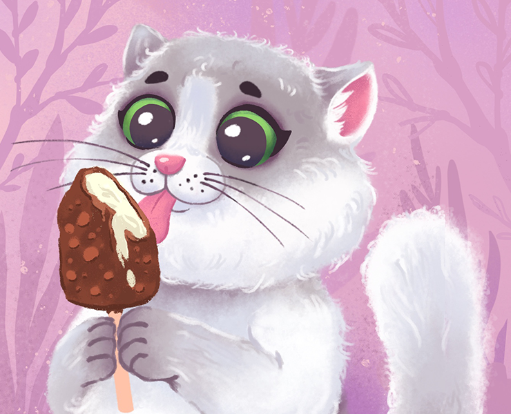 Кошки и люди. Иллюстрация — Иллюстрация на Dprofile