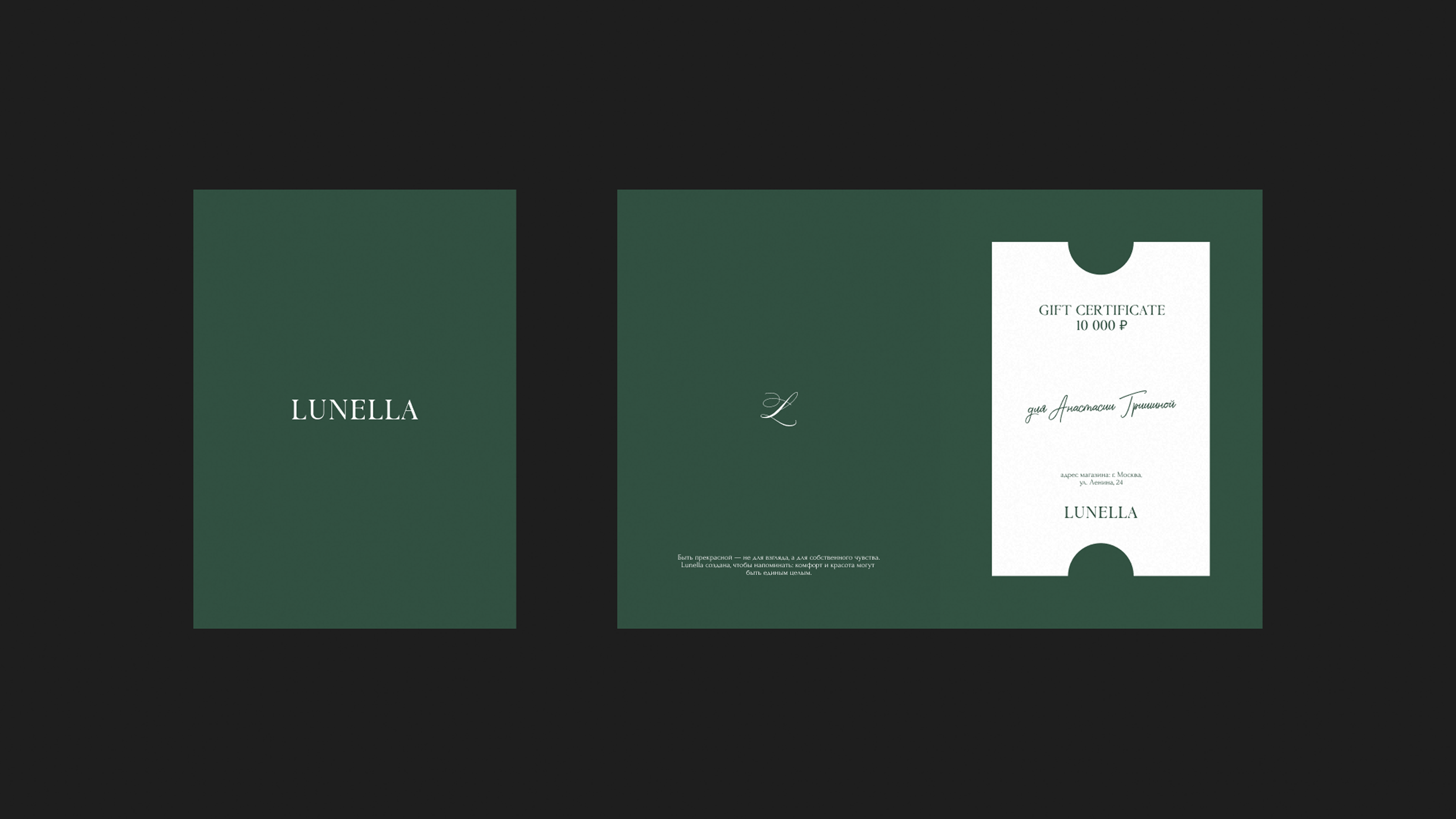 Айдентика и упаковка для бренда Lunella — Изображение №14 — Брендинг на Dprofile