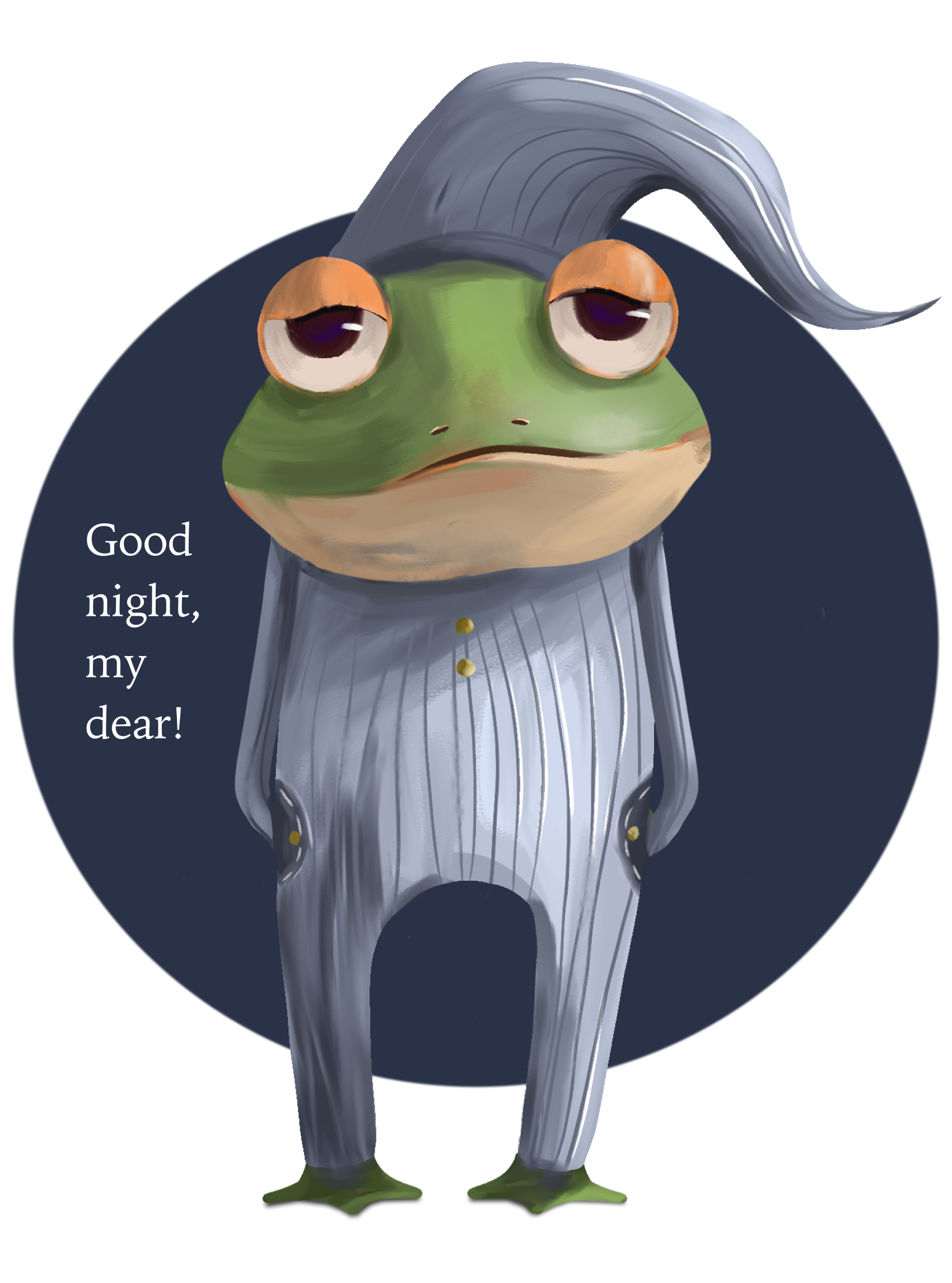 Иллюстрация лягушка — Изображение №1 — Иллюстрация на Dprofile