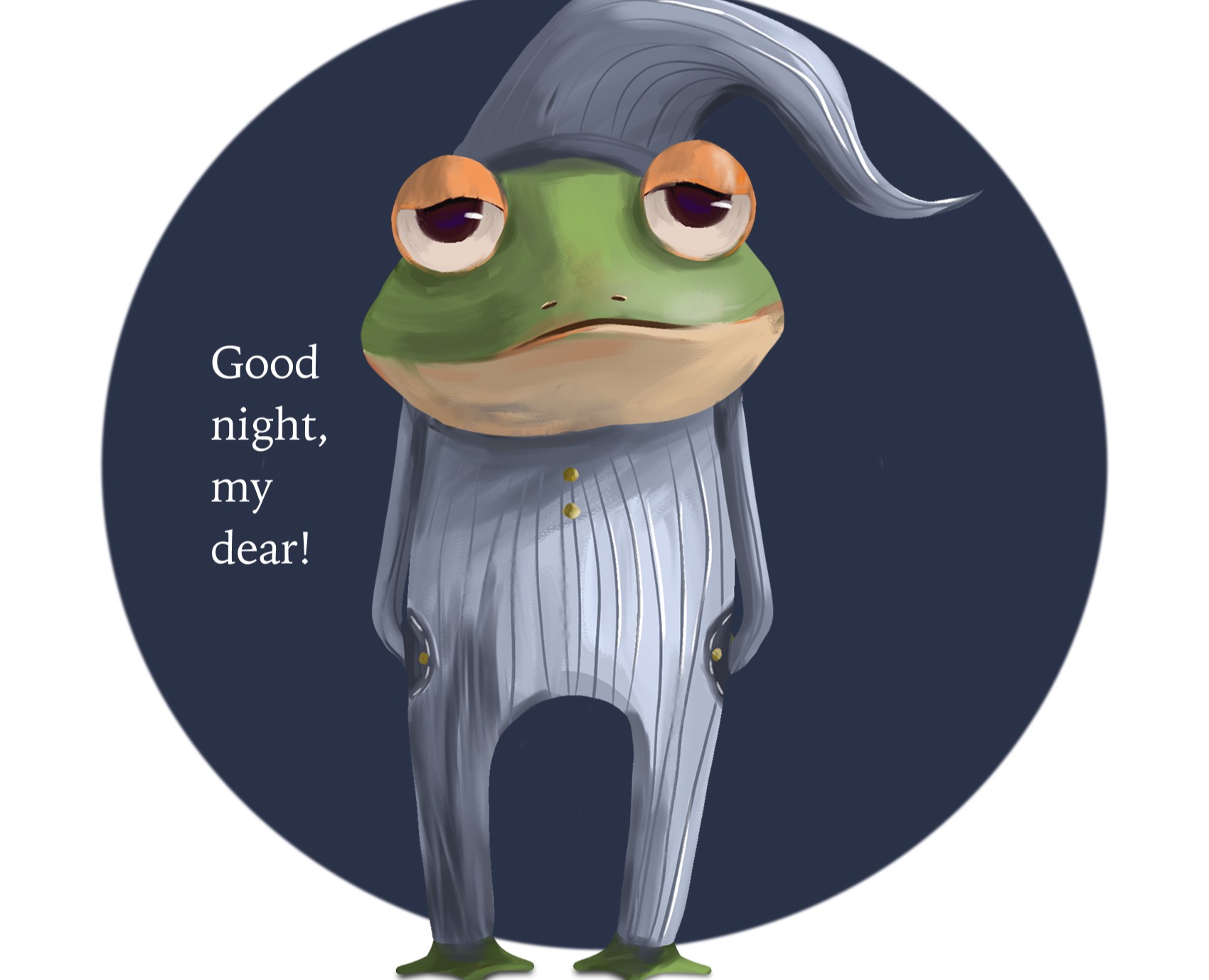 Иллюстрация лягушка — Иллюстрация на Dprofile