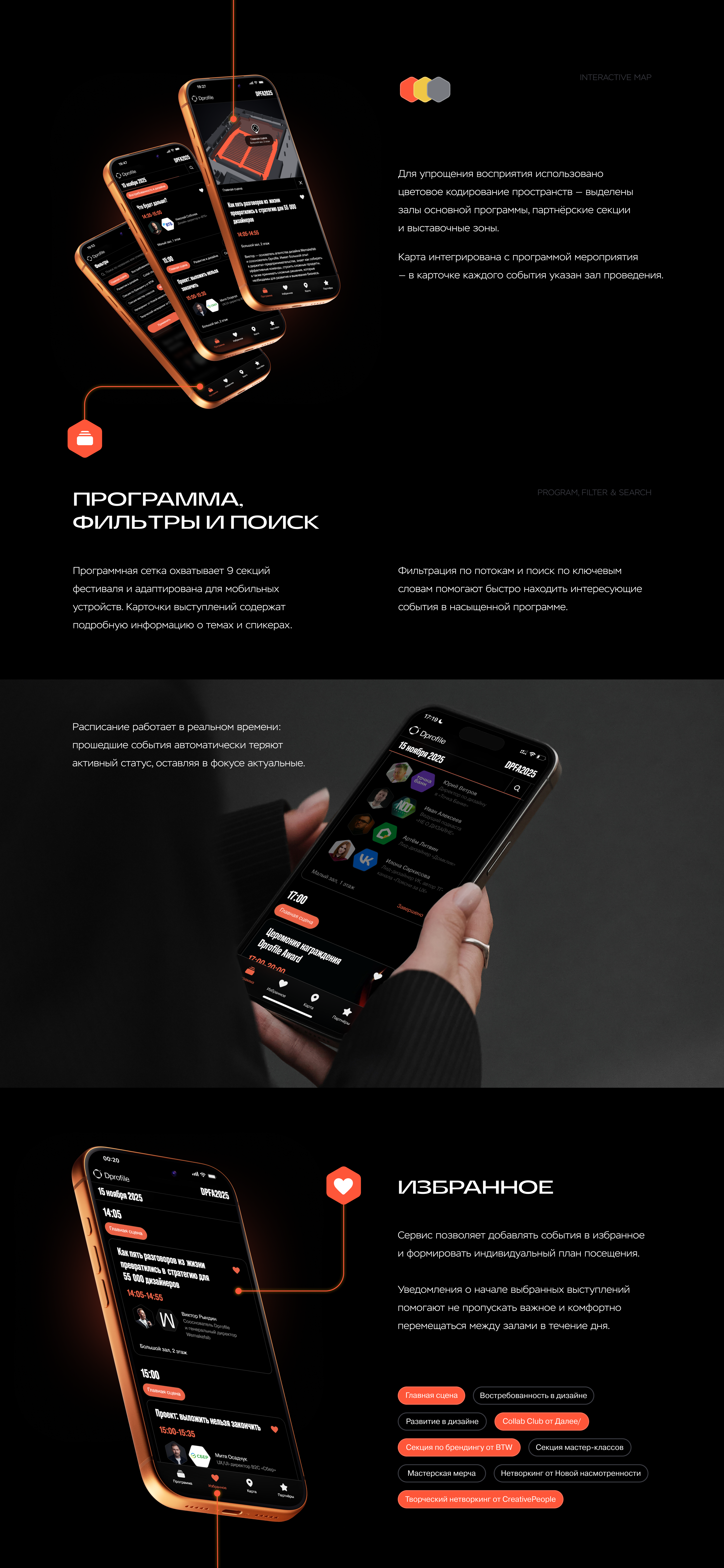 DPFA 2025 WebApp — Изображение №3 — Интерфейсы на Dprofile