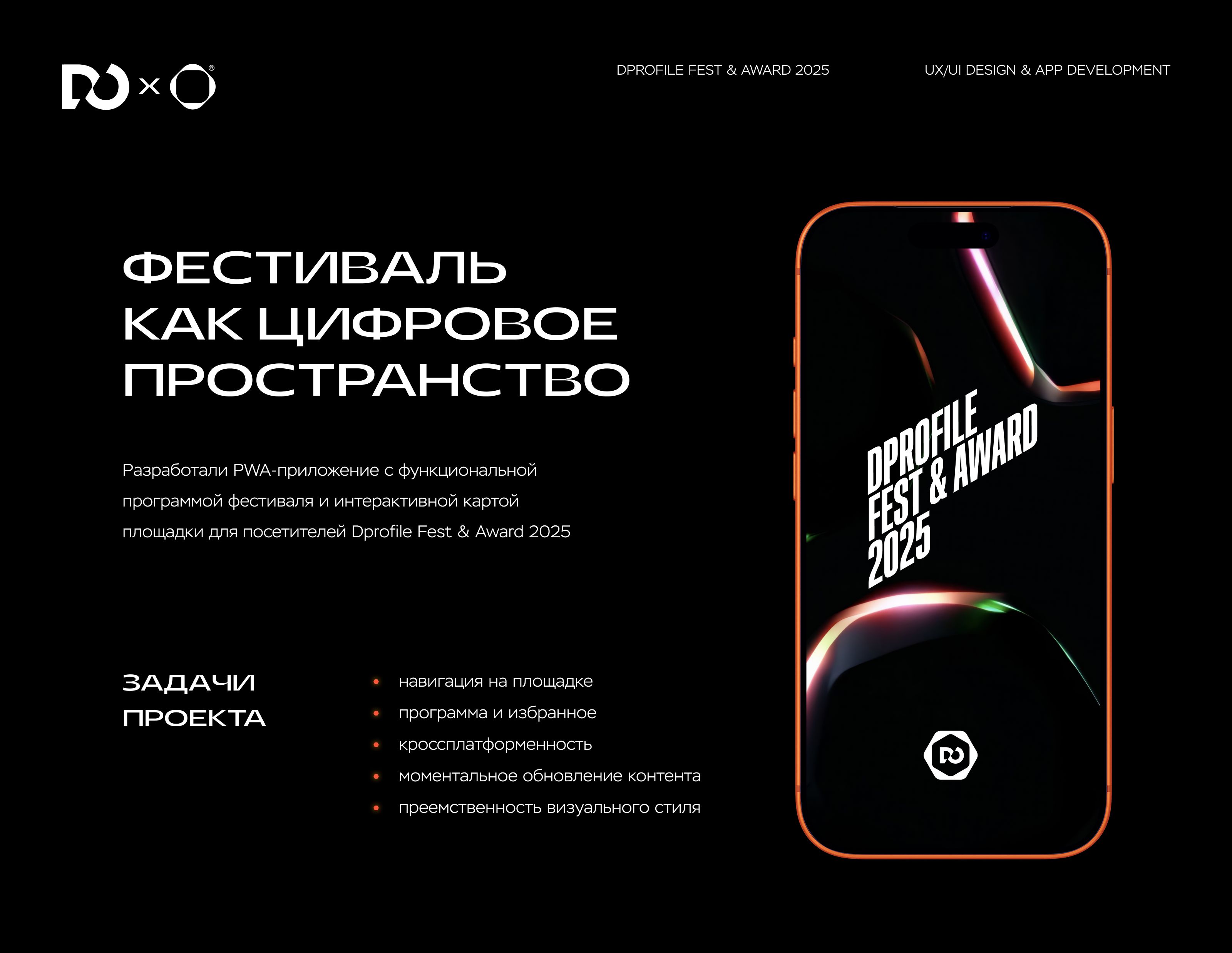 DPFA 2025 WebApp — Изображение №1 — Интерфейсы на Dprofile