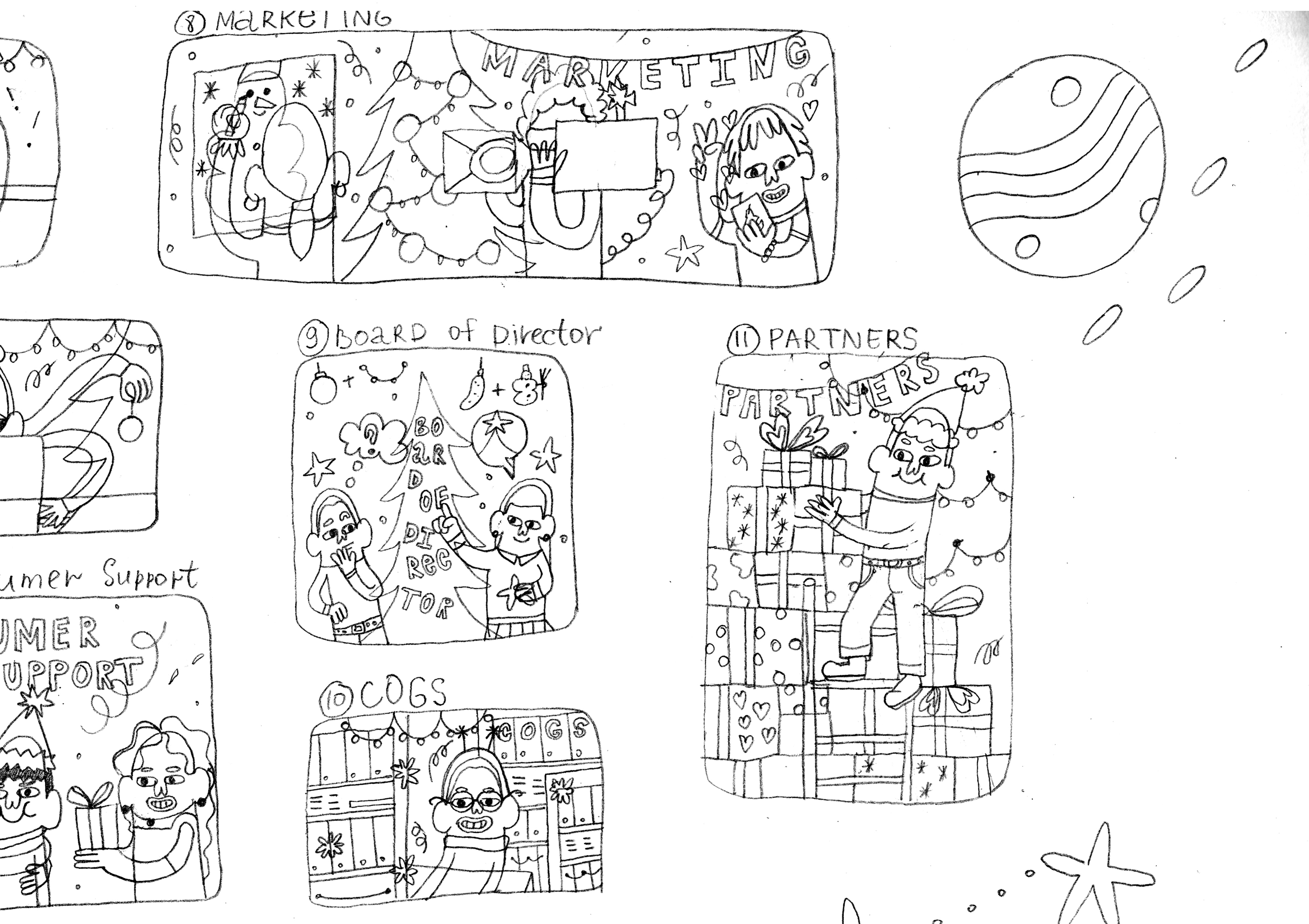 Огромная корпоративная детская раскраска — Изображение №4 — Брендинг, Иллюстрация на Dprofile