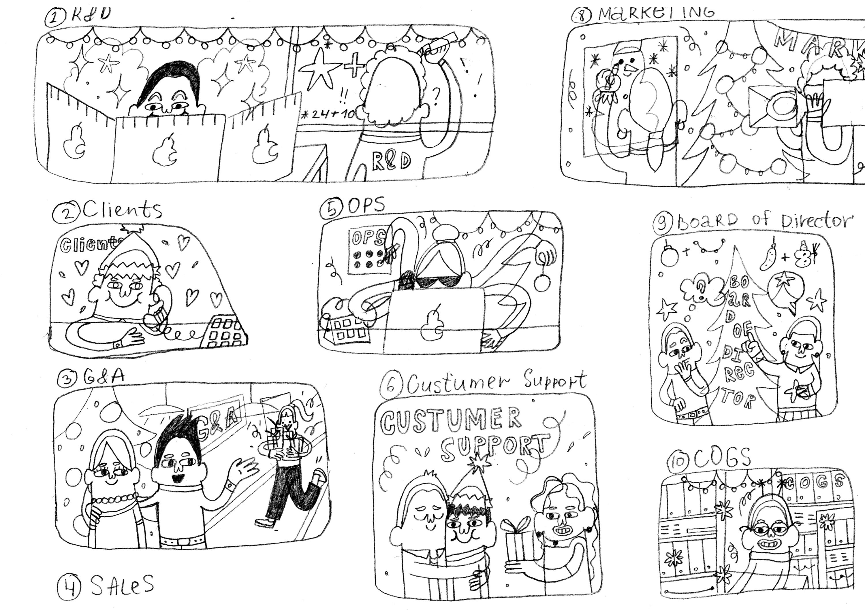 Огромная корпоративная детская раскраска — Изображение №3 — Брендинг, Иллюстрация на Dprofile