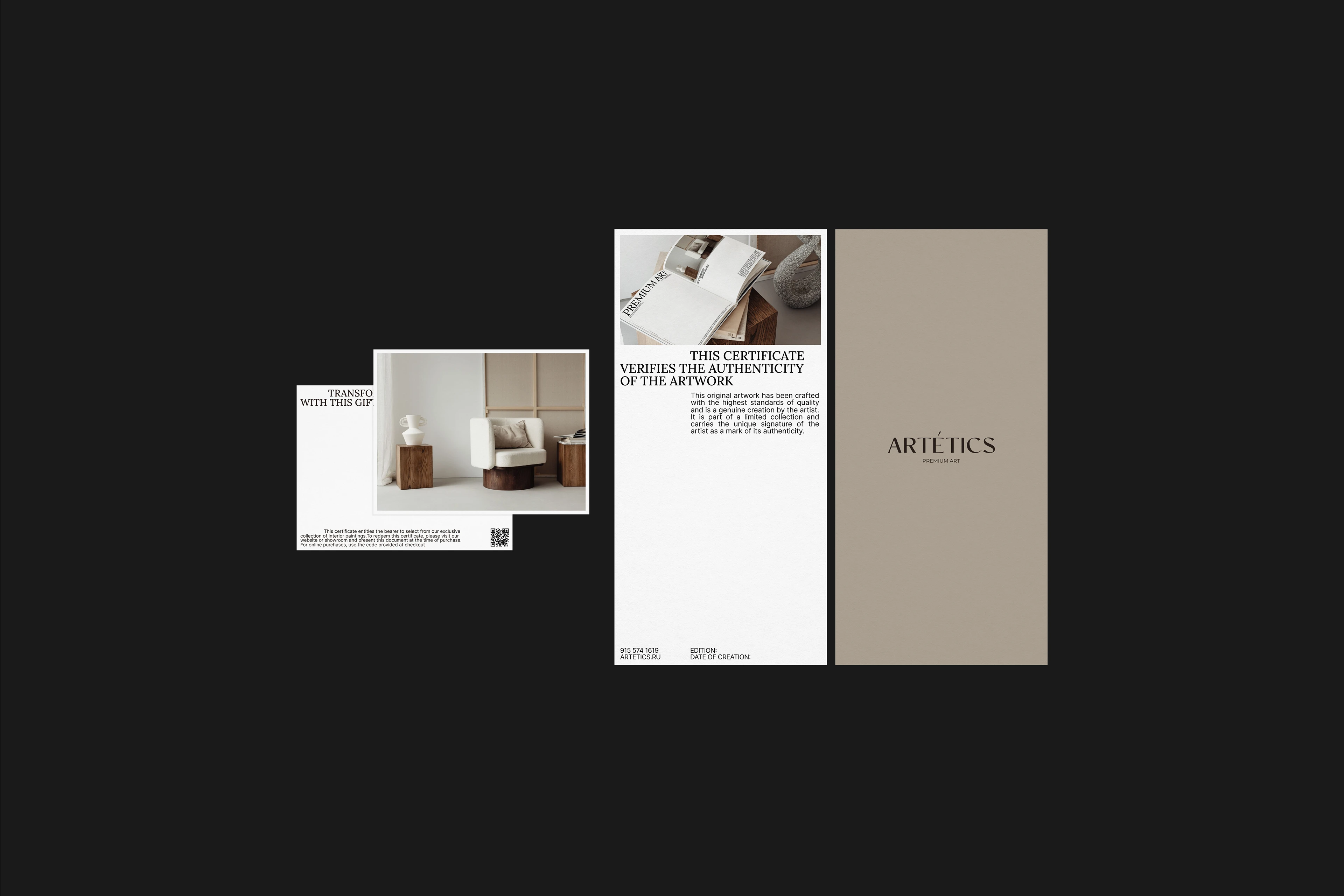 ARTÉTICS — Изображение №2 — Брендинг, Графика на Dprofile