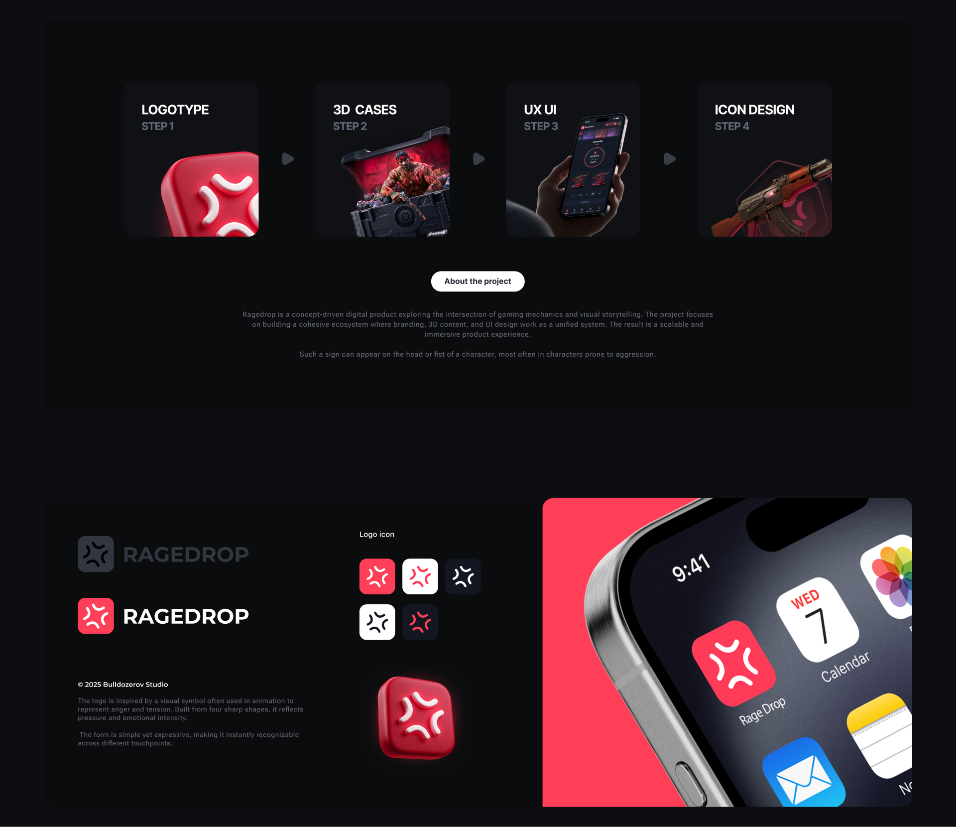 CS2 Case Opening '26 [rage drop] — Изображение №1 — Интерфейсы, Графика на Dprofile