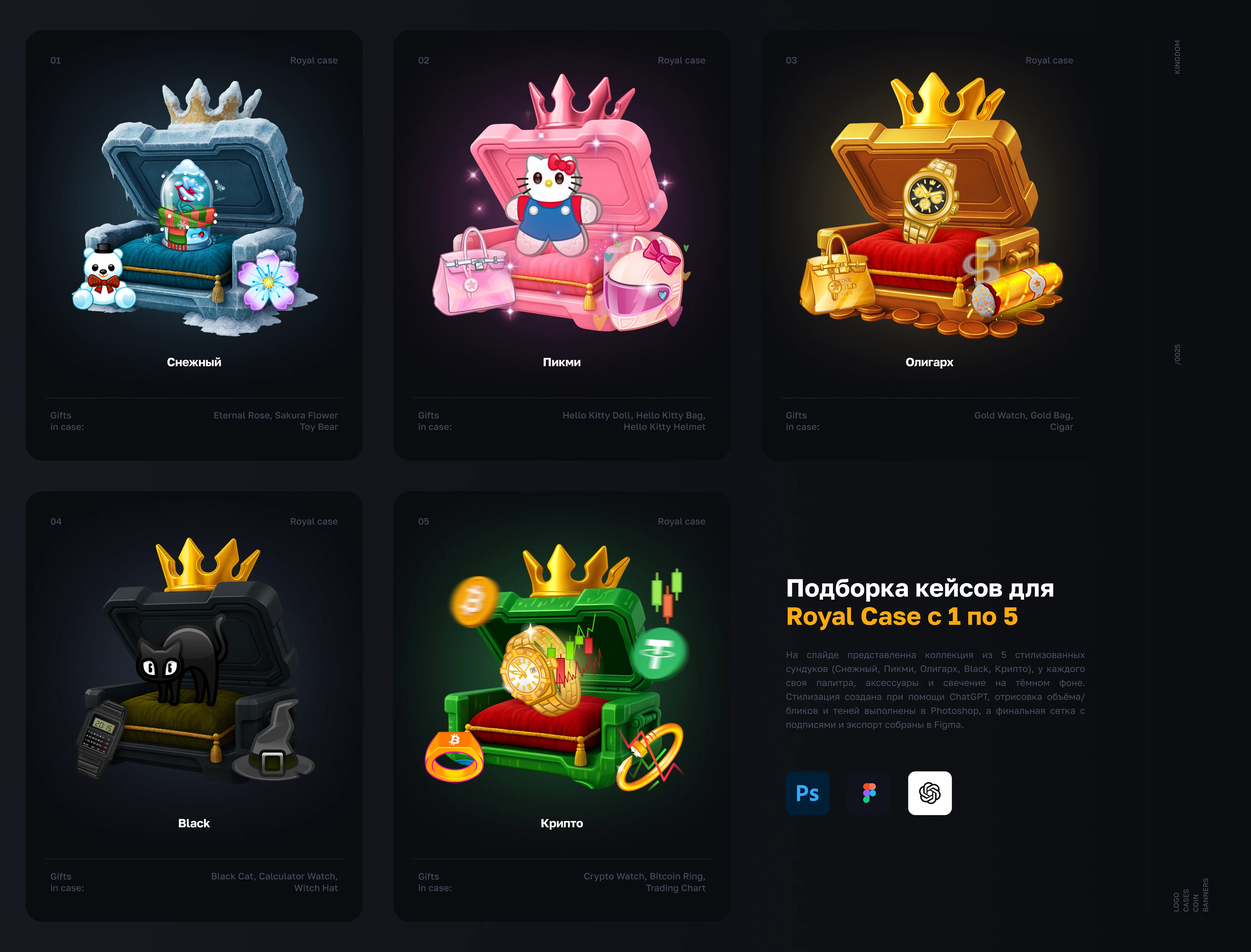 Royal Case '25 [ case design ] — Изображение №4 — Графика, 3D на Dprofile