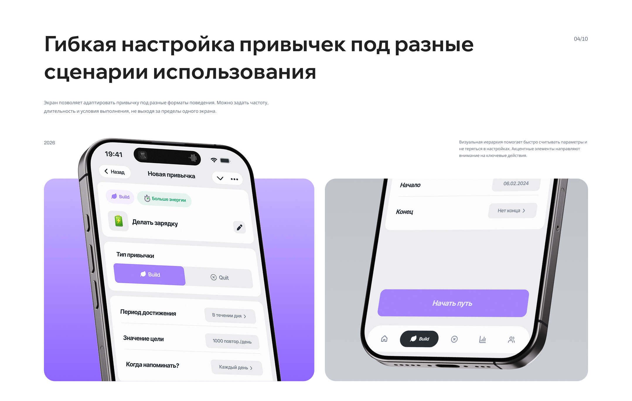 Habit Tracker '26 [ mini-app ] — Изображение №5 — Интерфейсы на Dprofile