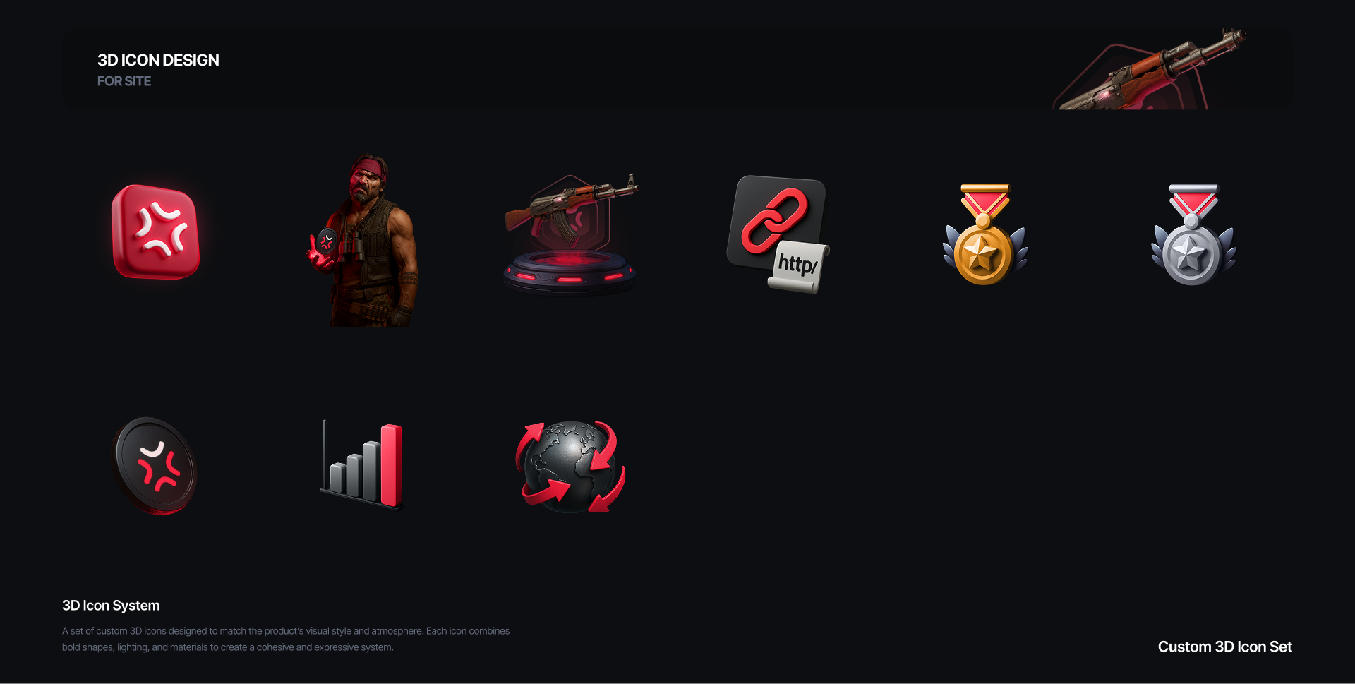 CS2 Case Opening '26 [rage drop] — Изображение №9 — Интерфейсы, Графика на Dprofile