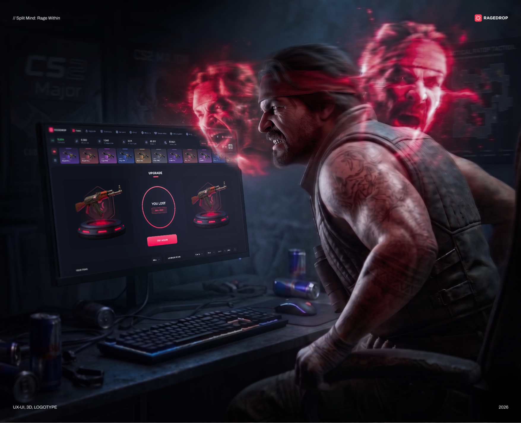 CS2 Case Opening '26 [rage drop] — Интерфейсы, Графика на Dprofile