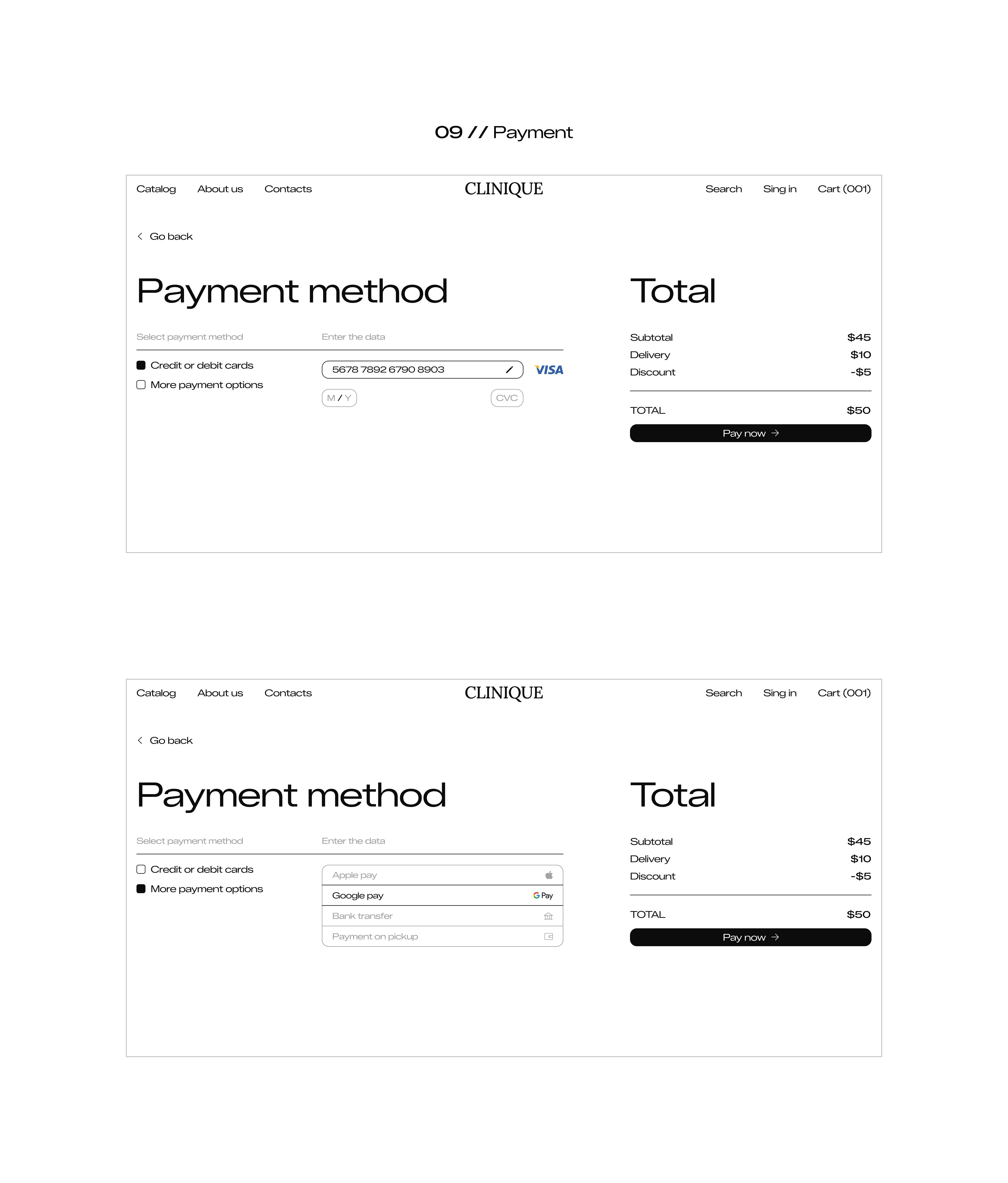 Clinique | E-commerce redesign — Изображение №14 — Интерфейсы на Dprofile
