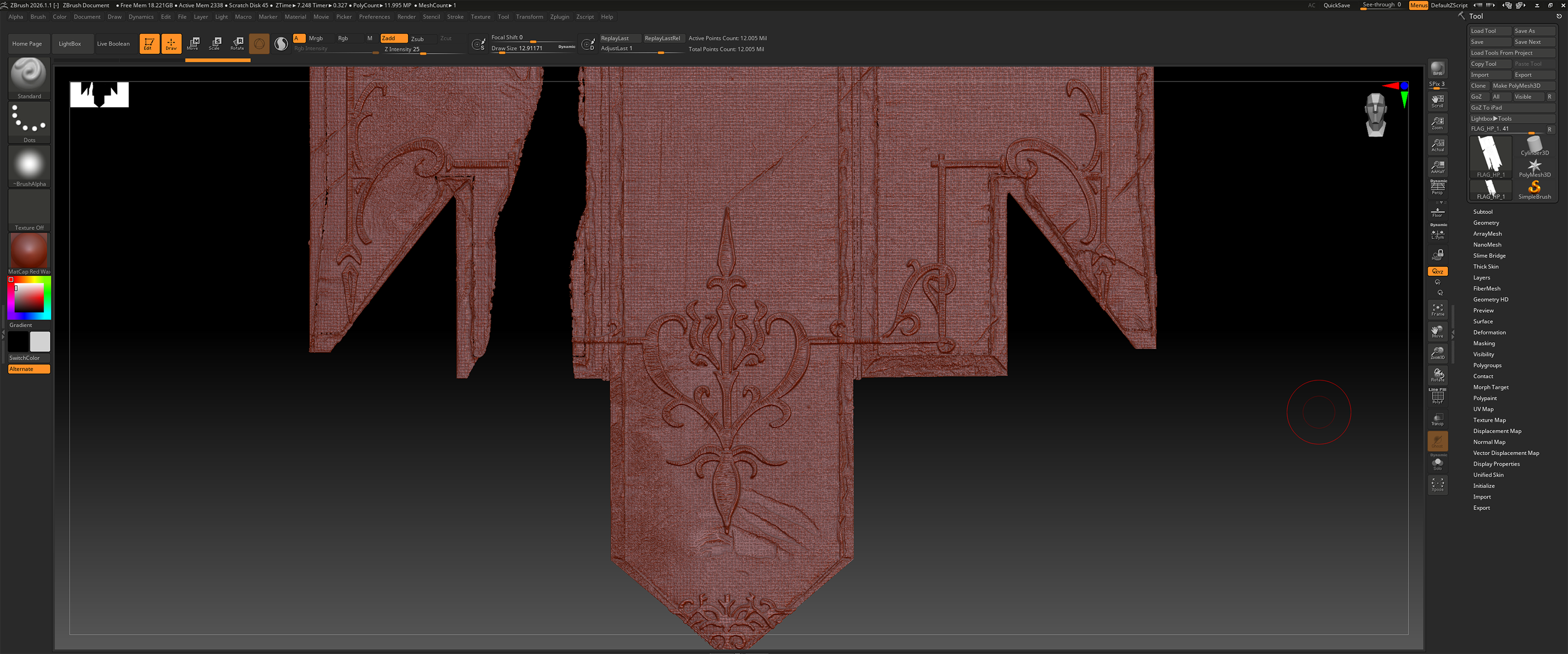 3D флаг в стиле Dark Fantasy — Изображение №21 — Иллюстрация, 3D на Dprofile