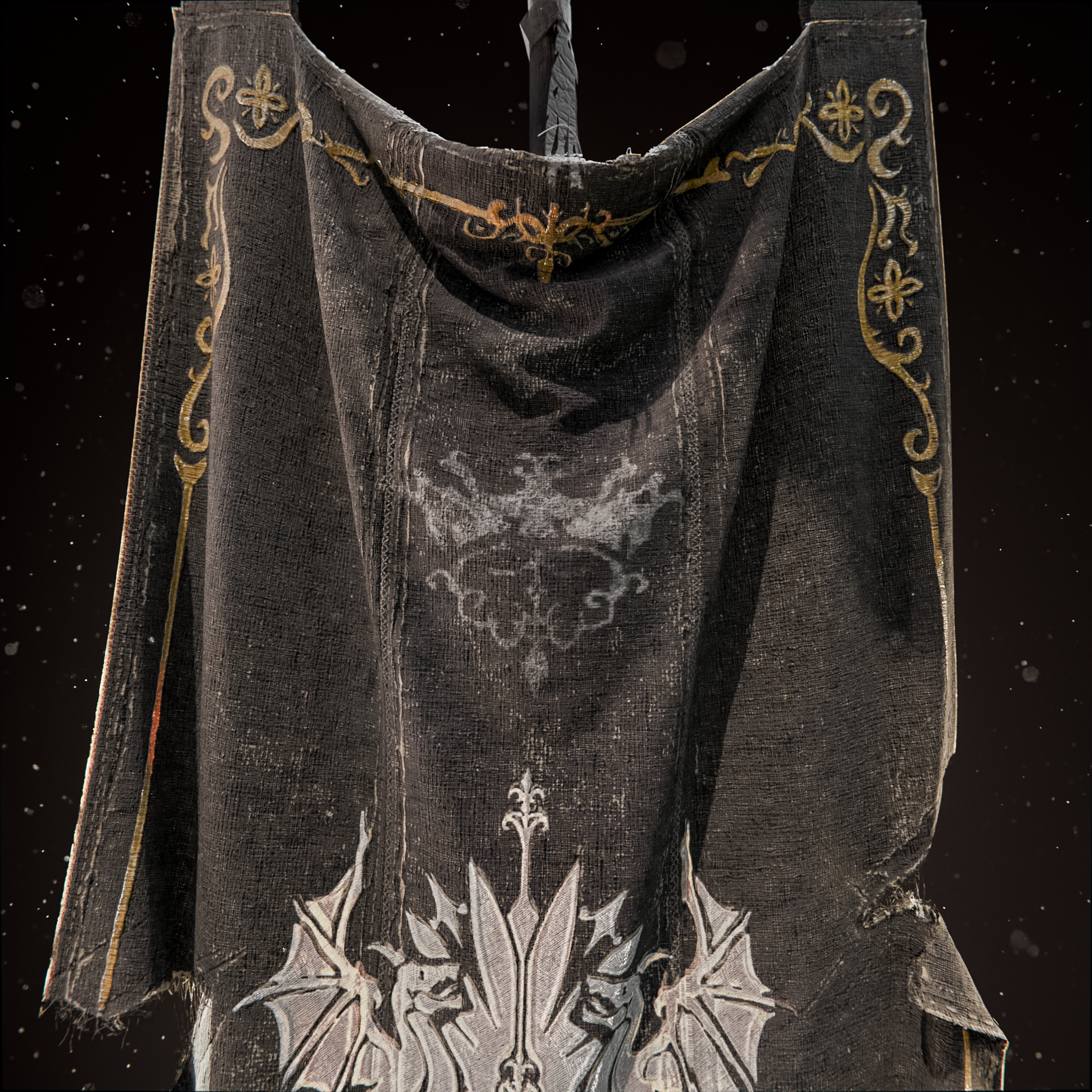 3D флаг в стиле Dark Fantasy — Изображение №3 — Иллюстрация, 3D на Dprofile