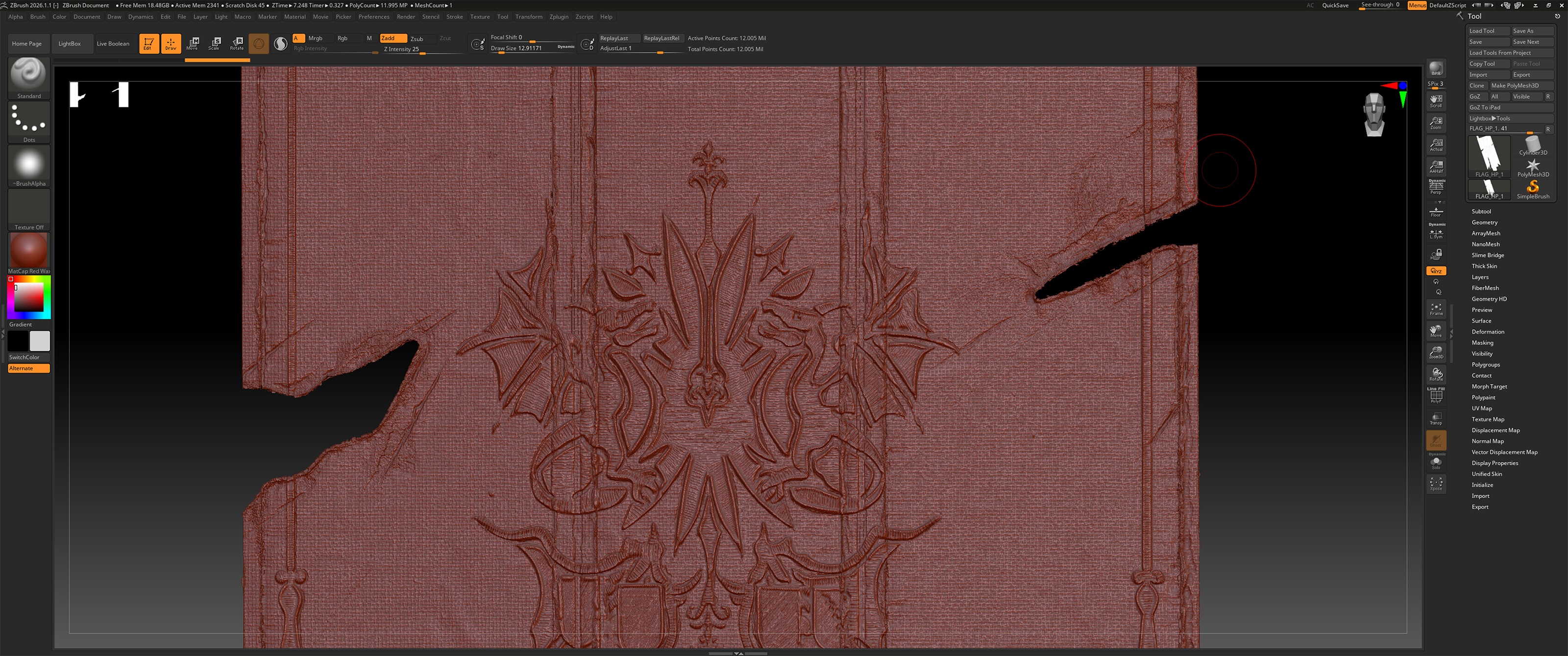3D флаг в стиле Dark Fantasy — Изображение №20 — Иллюстрация, 3D на Dprofile