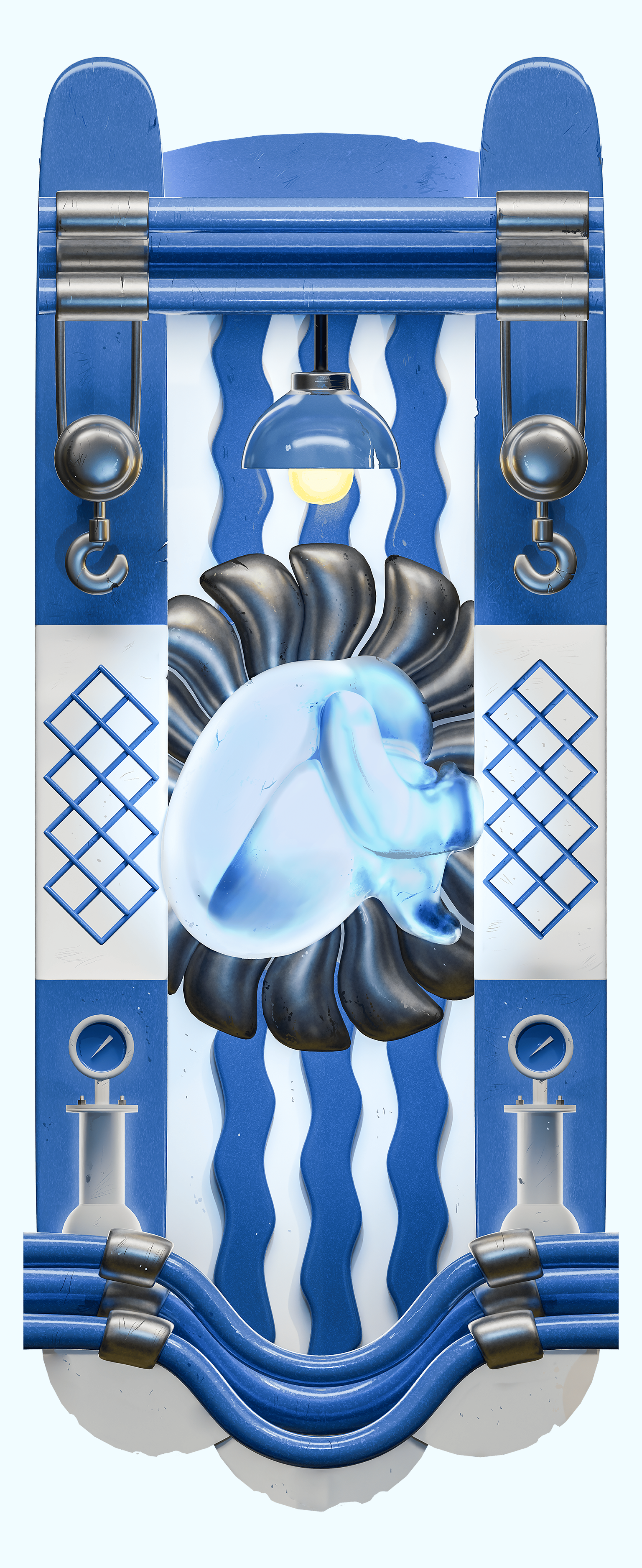 Чугун. Вода. Взрыв. — Изображение №2 — Иллюстрация на Dprofile