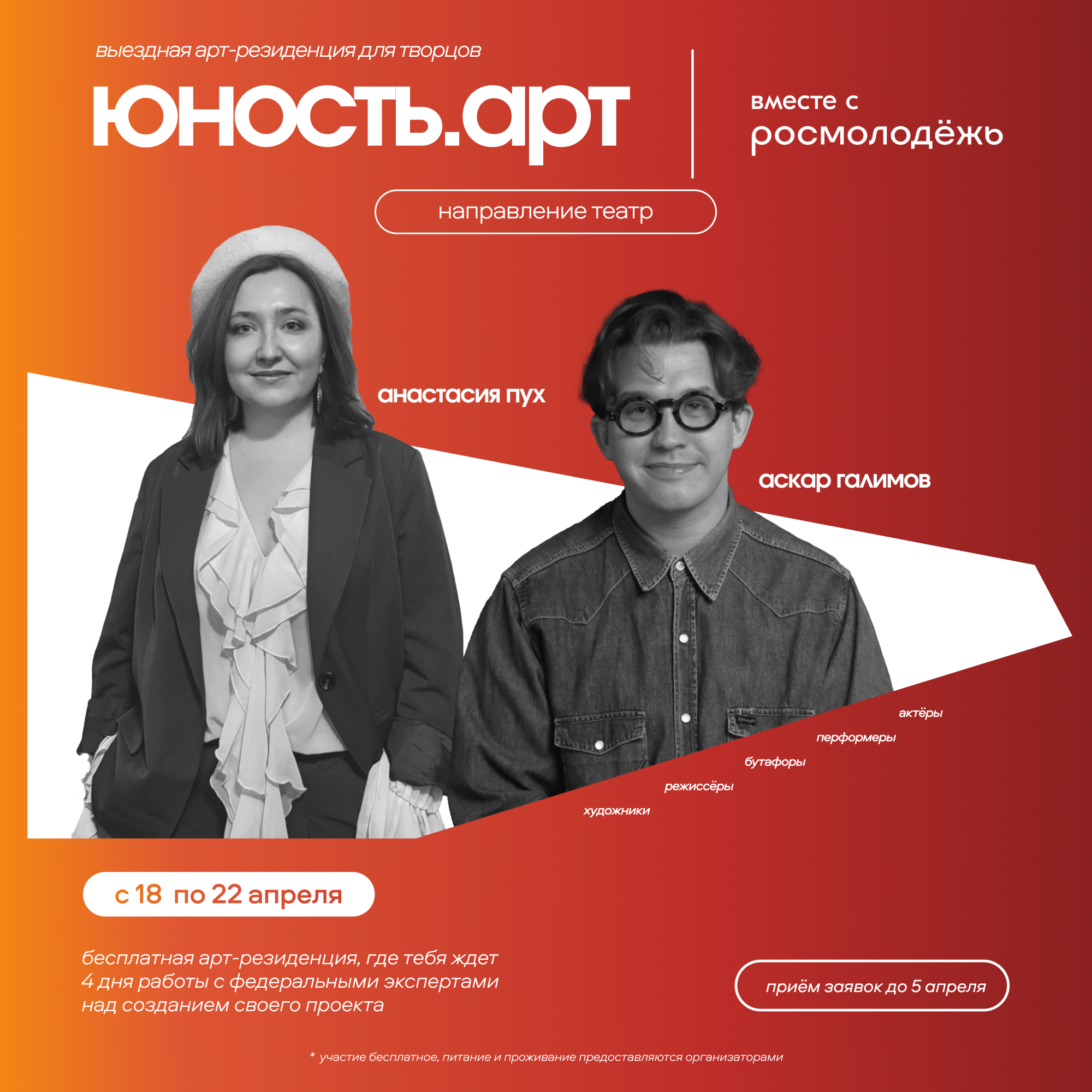 Айдентика арт-резиденции "Юность.арт" — Изображение №22 — Брендинг, Графика на Dprofile